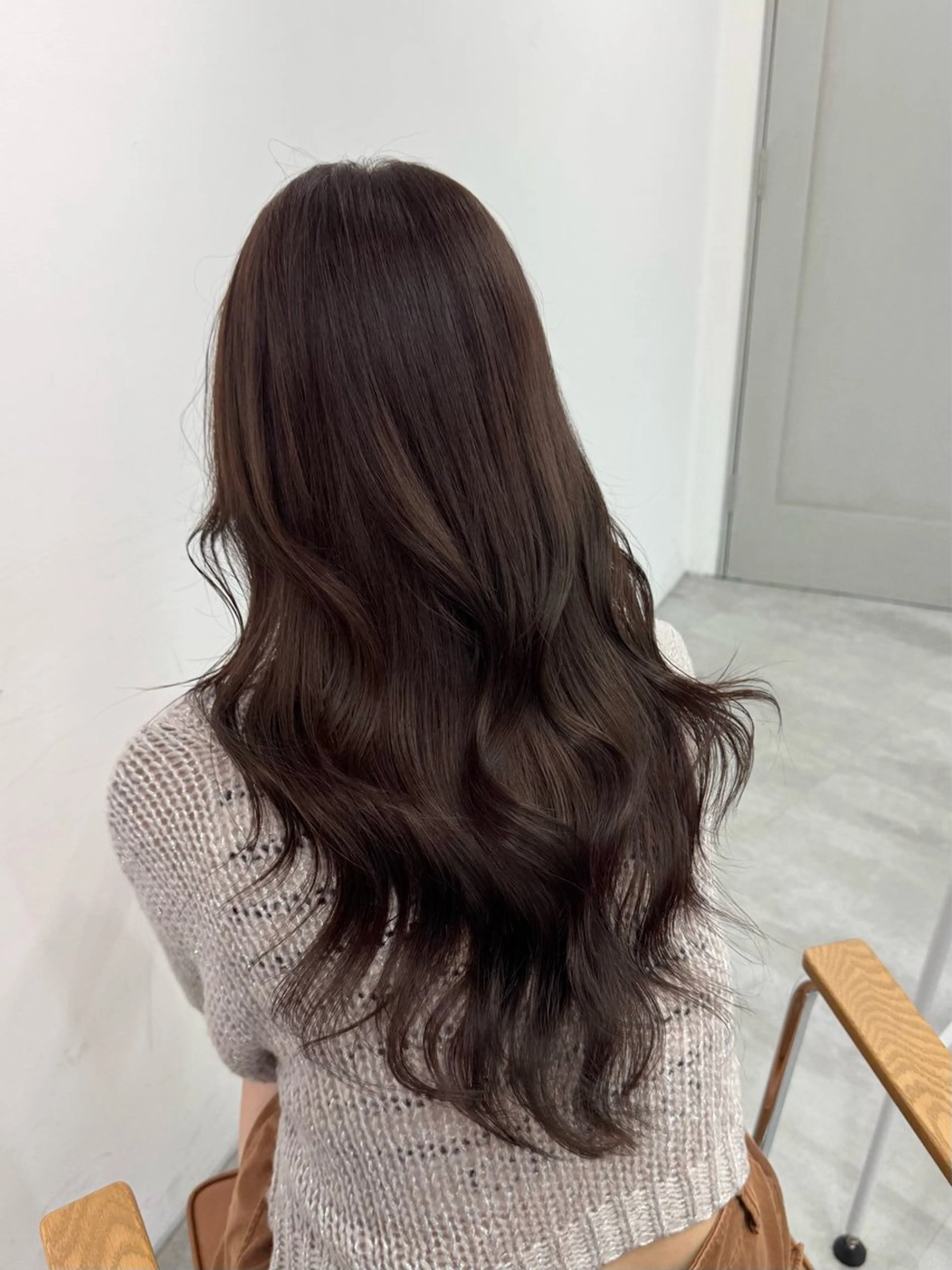 ロング カラー ヘアアレンジ ヘアカラー ブリーチなしカラー /新百合ヶ丘/安形翔のヘアスタイル