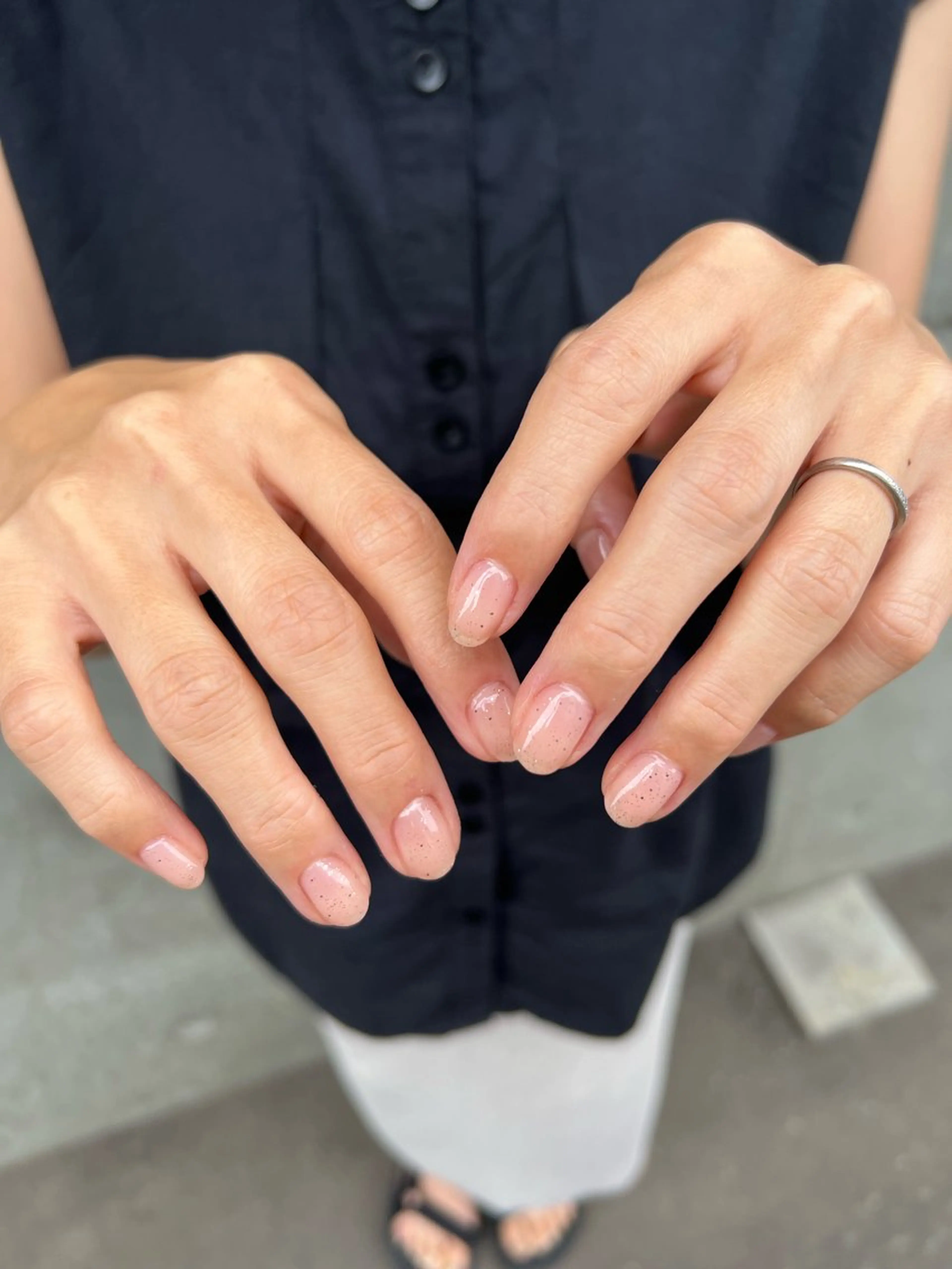 ネイル ラメ(グリッター) ハンドネイル urun eriのネイルデザイン