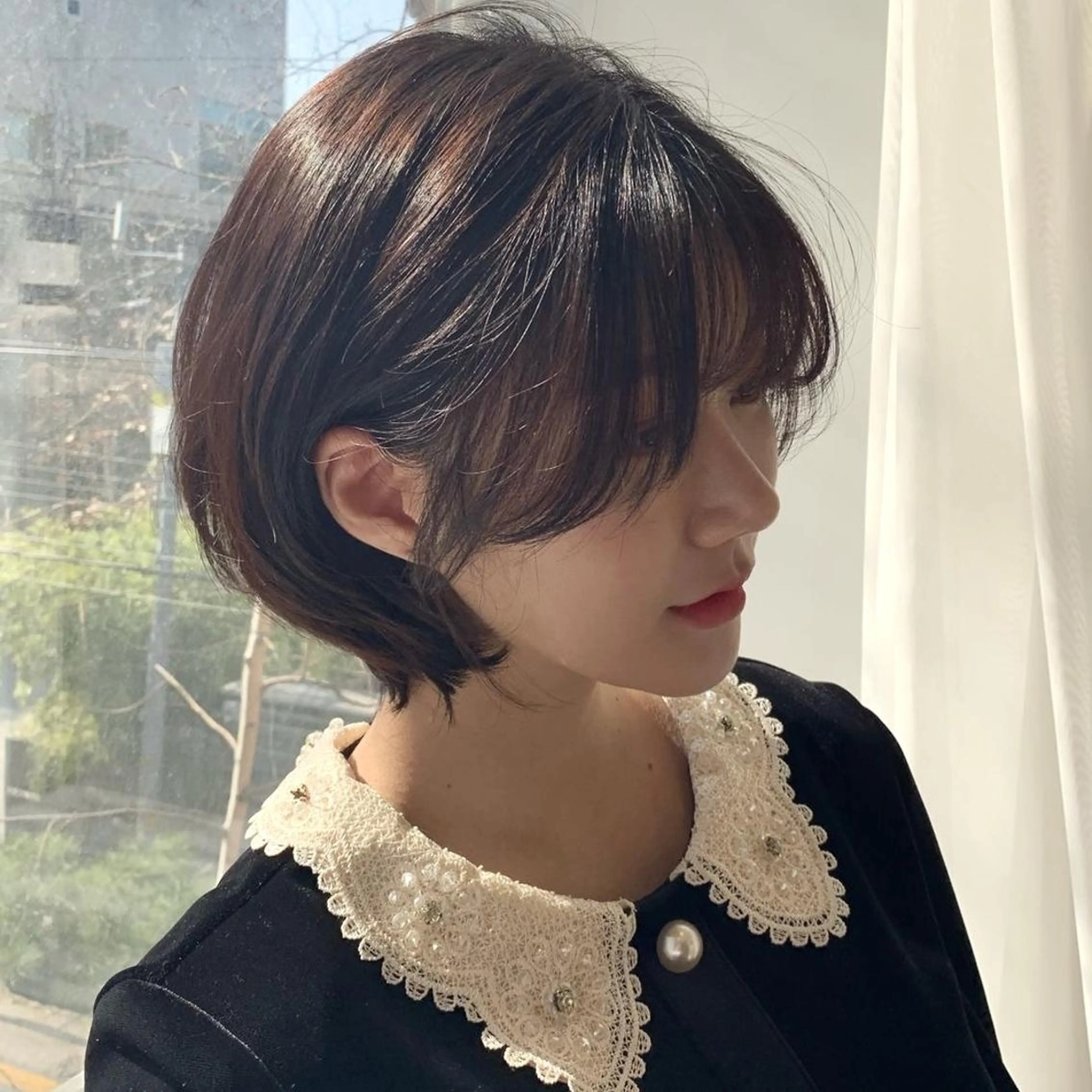 ショート カラー カット ヘアカラー トリートメント 縮毛矯正/ハイトーン /パーマ/せき🧸のヘアスタイル