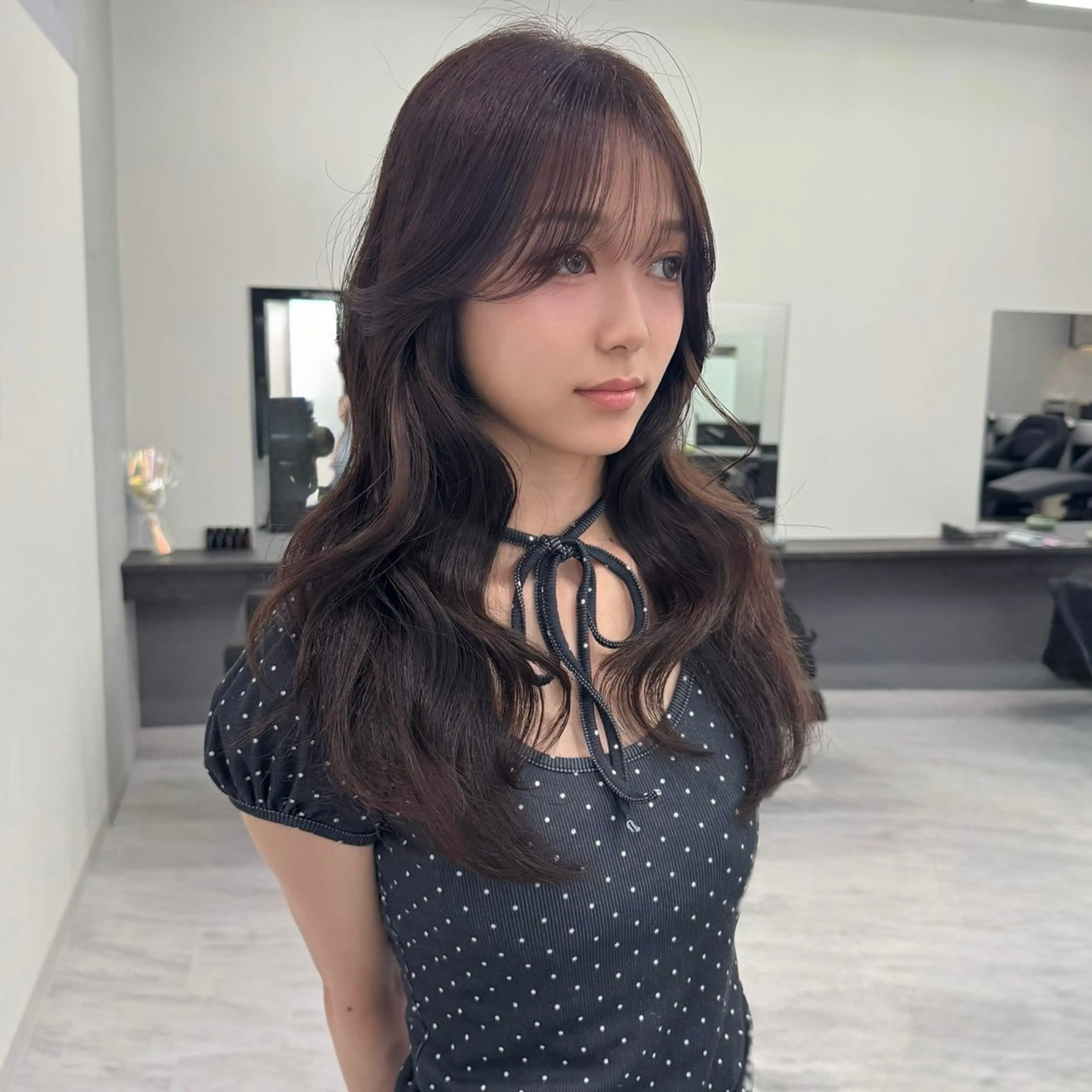 ロング レイヤー・ブリーチ kiyotoshiのヘアスタイル