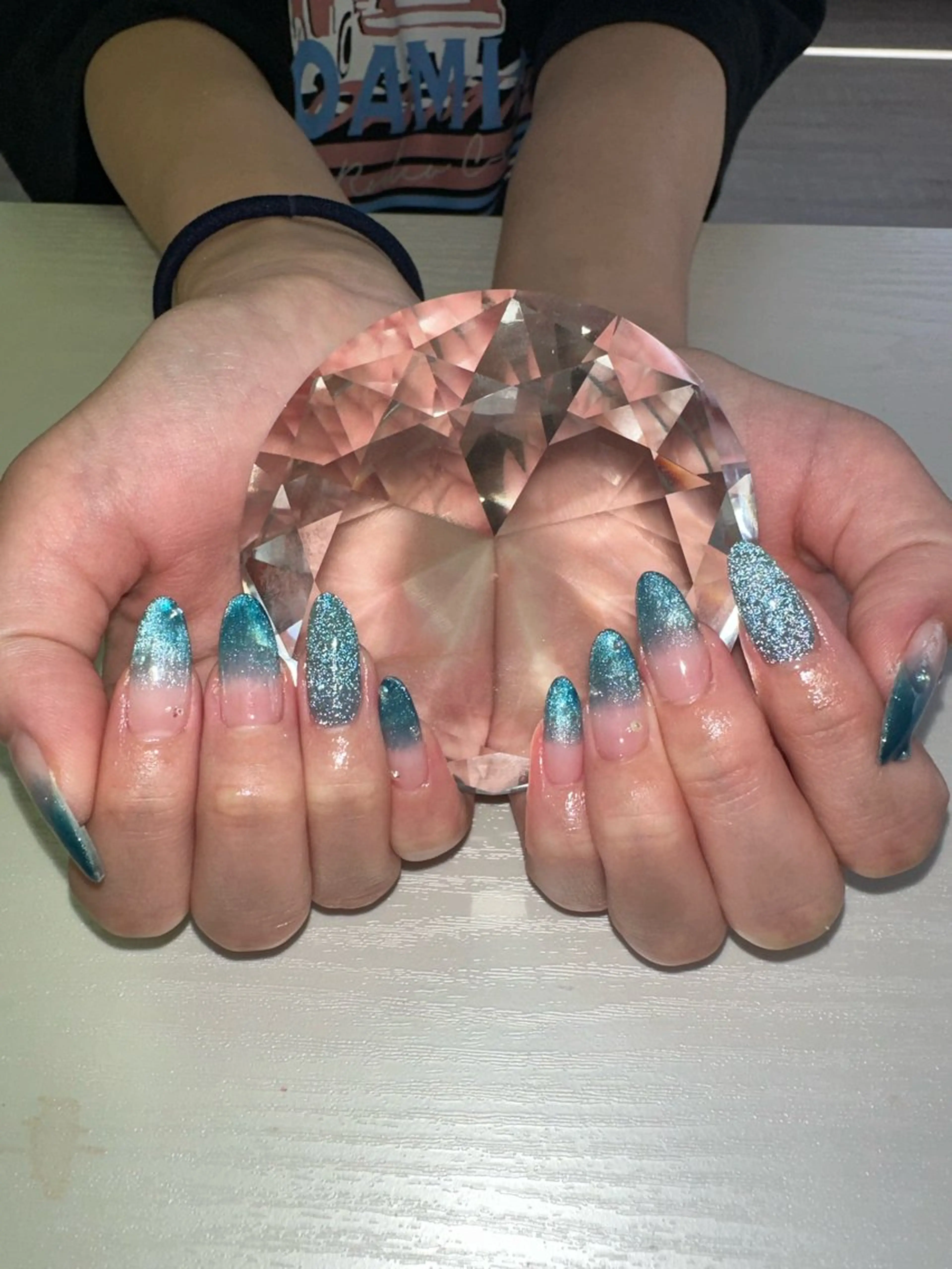 {オフ有り}フレンチ、グラデーション🧸の写真