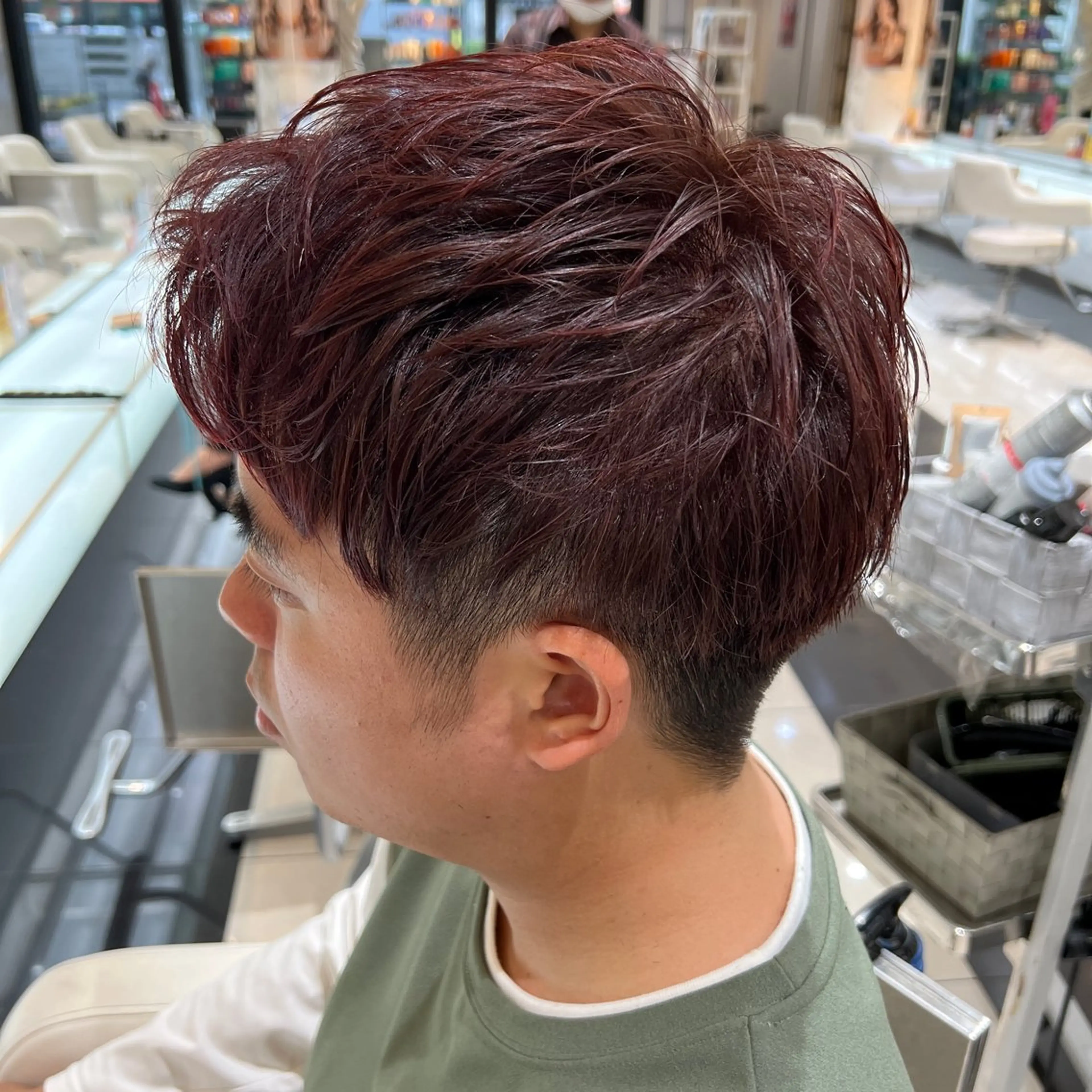 カラー メンズ NYNY姫路本店 メンズパーマ藤川時也のヘアスタイル