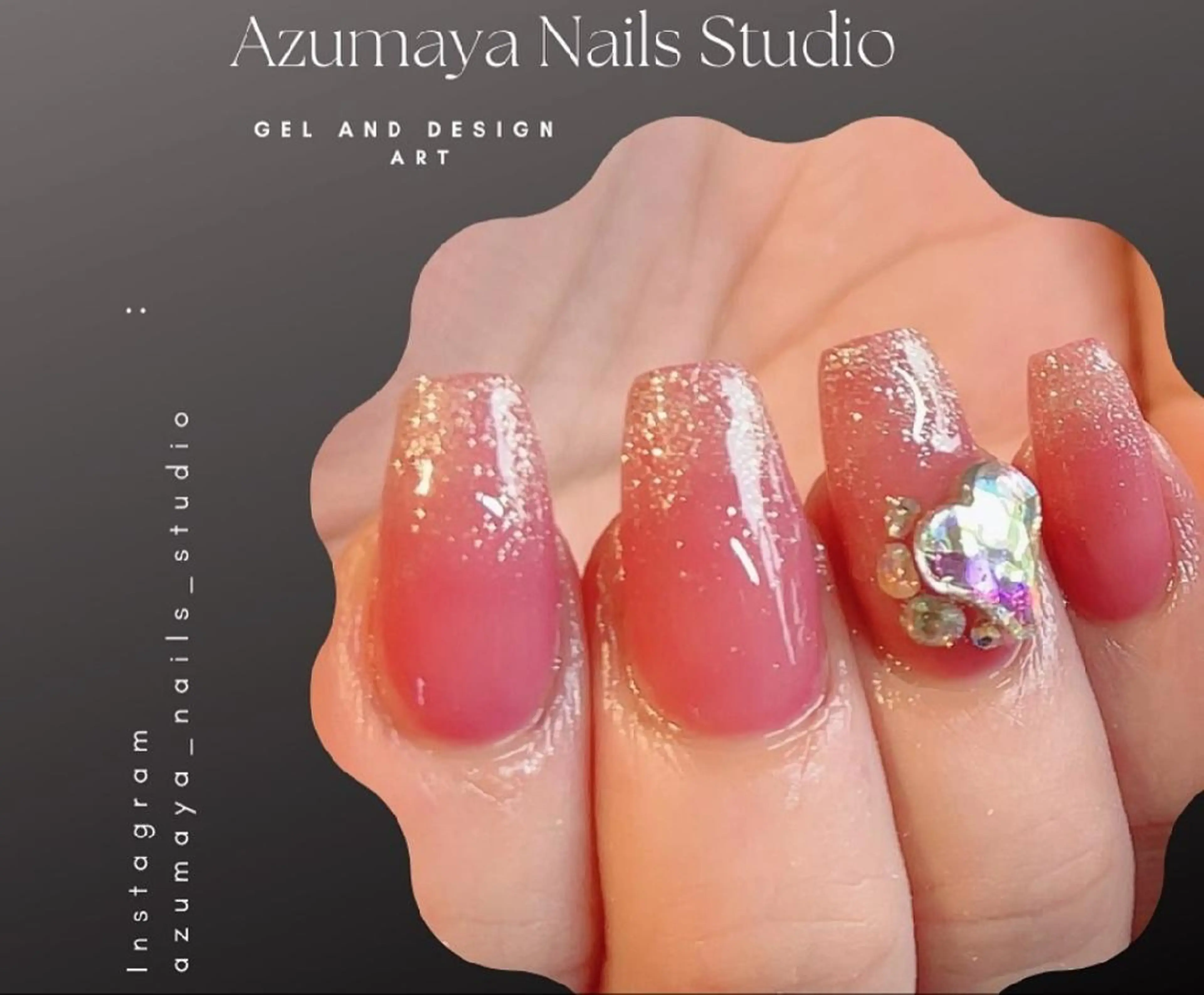 ネイル azumaya ネイリストarisaのネイルデザイン