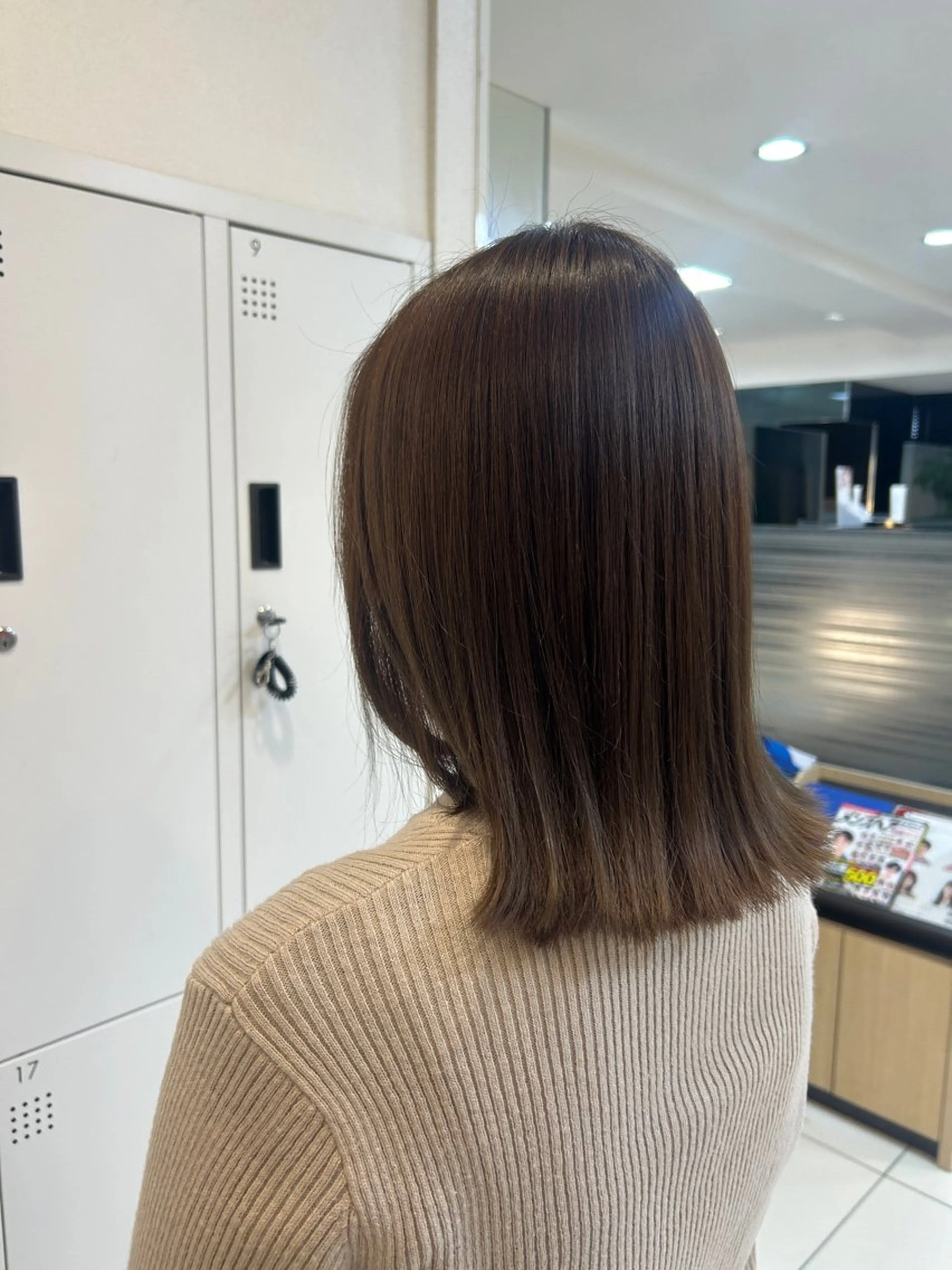 ミディアム レイヤーカット カット トリートメント カラーモデル募集中／ あかり🌷のヘアスタイル