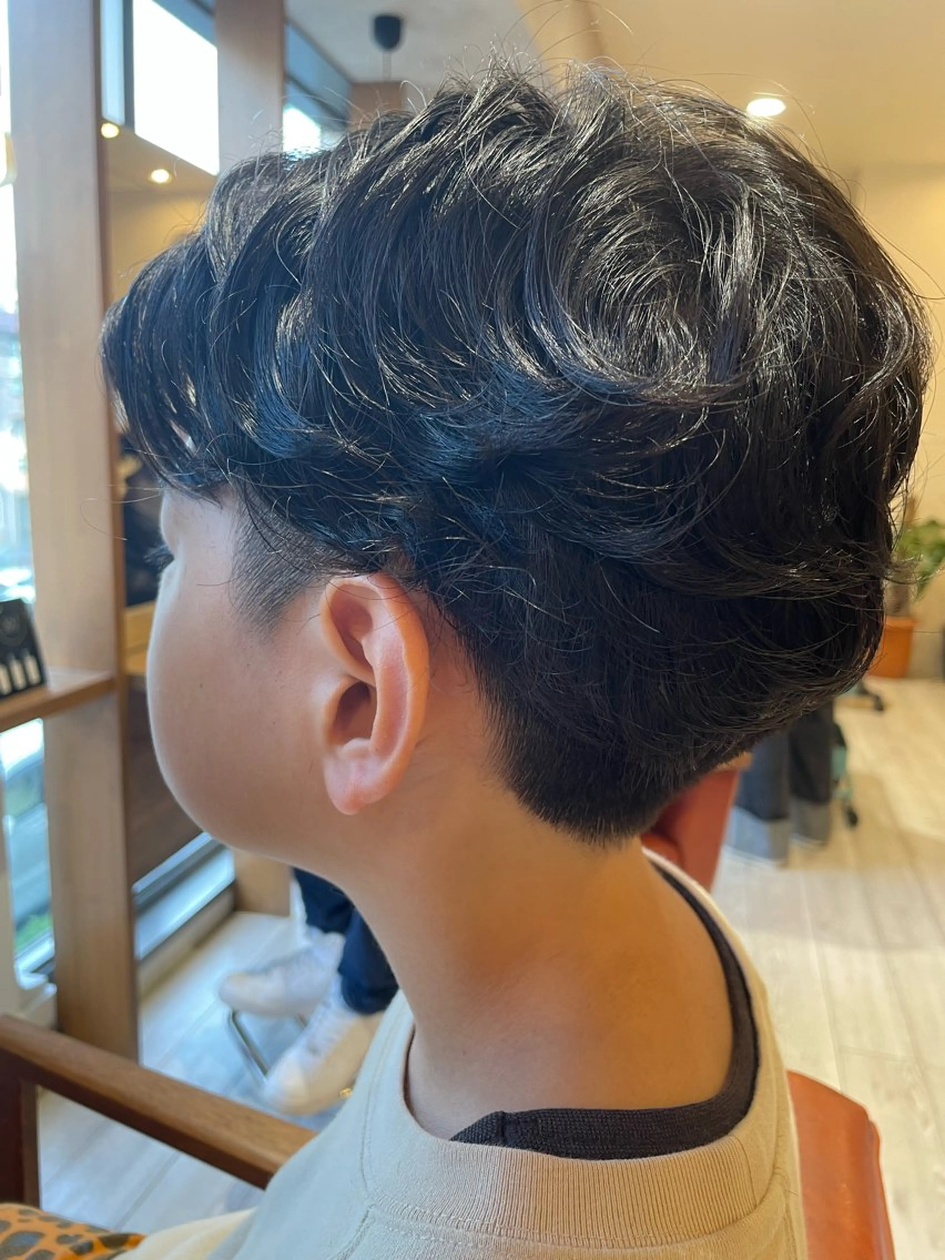 パーマ メンズ キッズ メンズパーマ ニュアンスパーマ Lian山田 駿のヘアスタイル