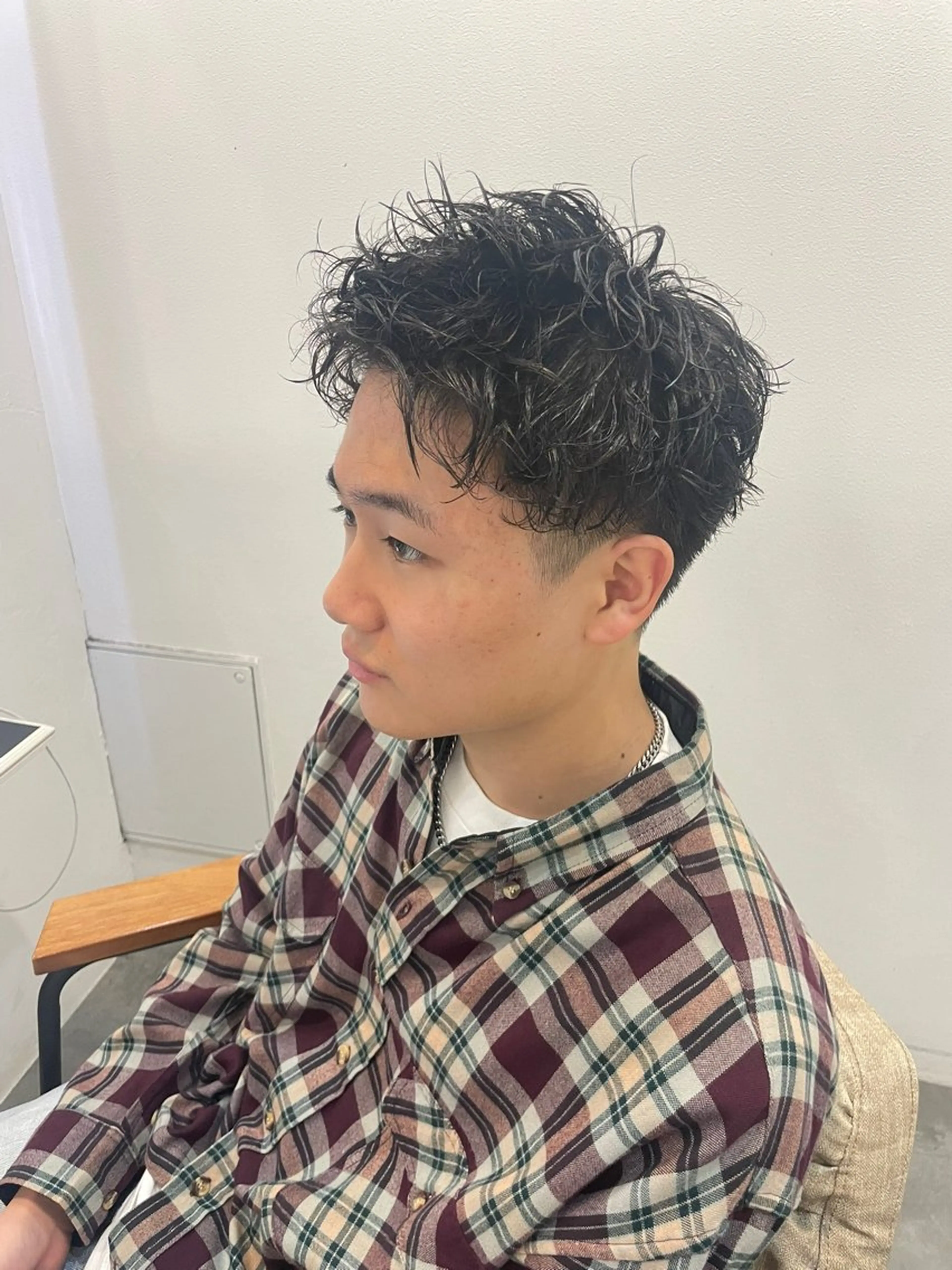 ショート パーマ ヘアアレンジ メンズ カット パーマ ヘアセット 🔥メンズ特化🔥 木村 祐太のヘアスタイル