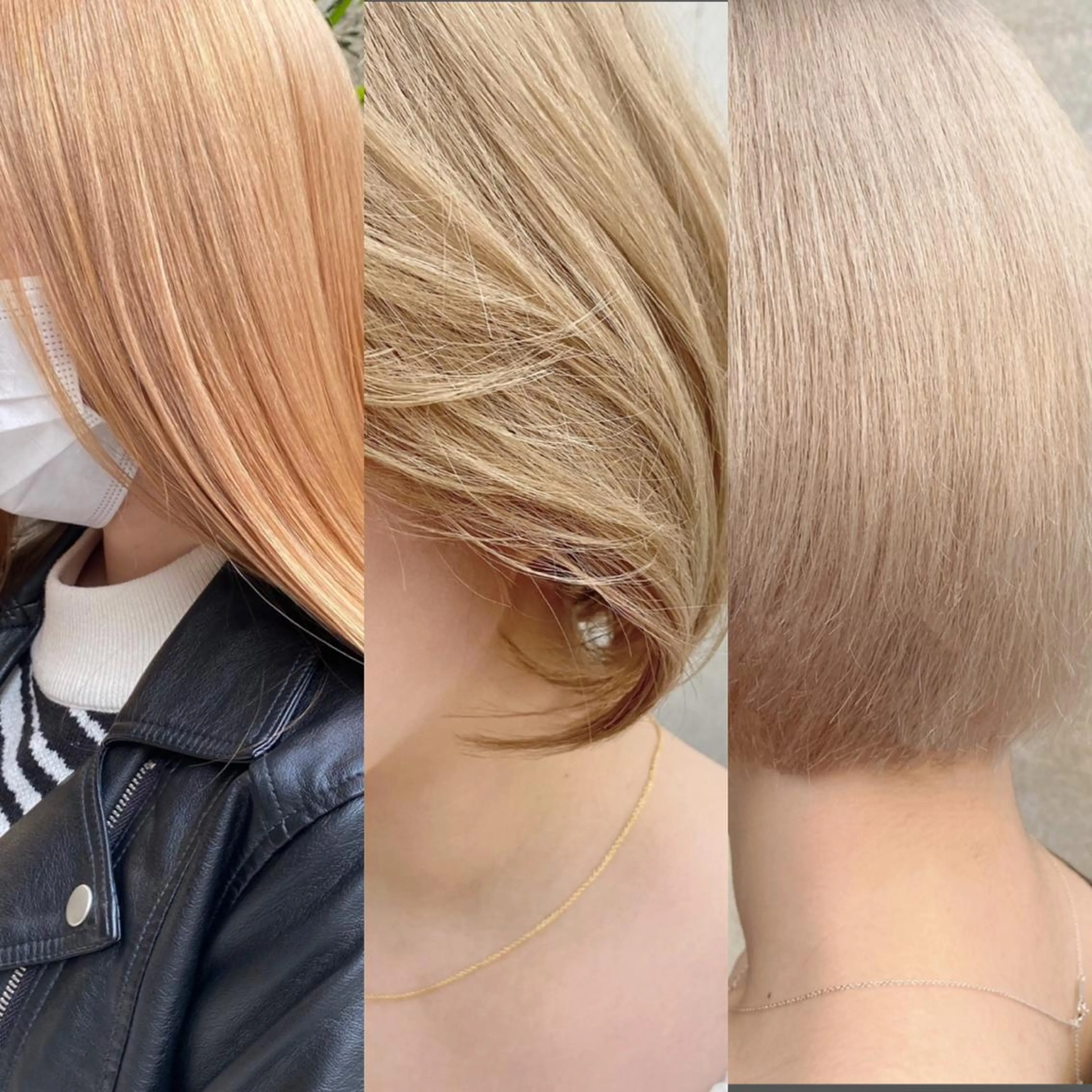 カラー ベージュカラー ブロンド ホワイトブロンド ハイトーン/デザイン hirokiのヘアスタイル