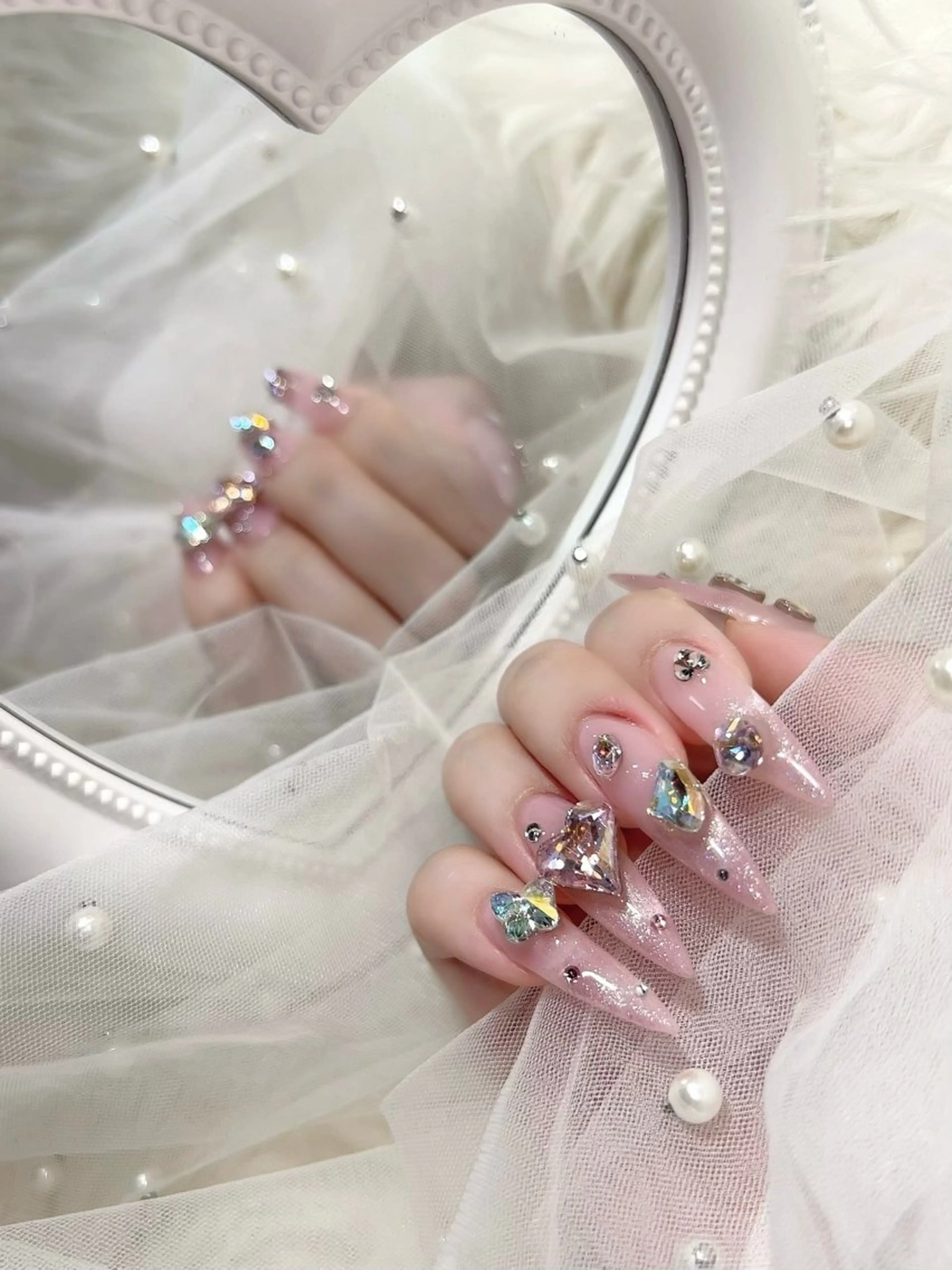 ロング PinkDoll House天久店のマツエク・マツパデザイン