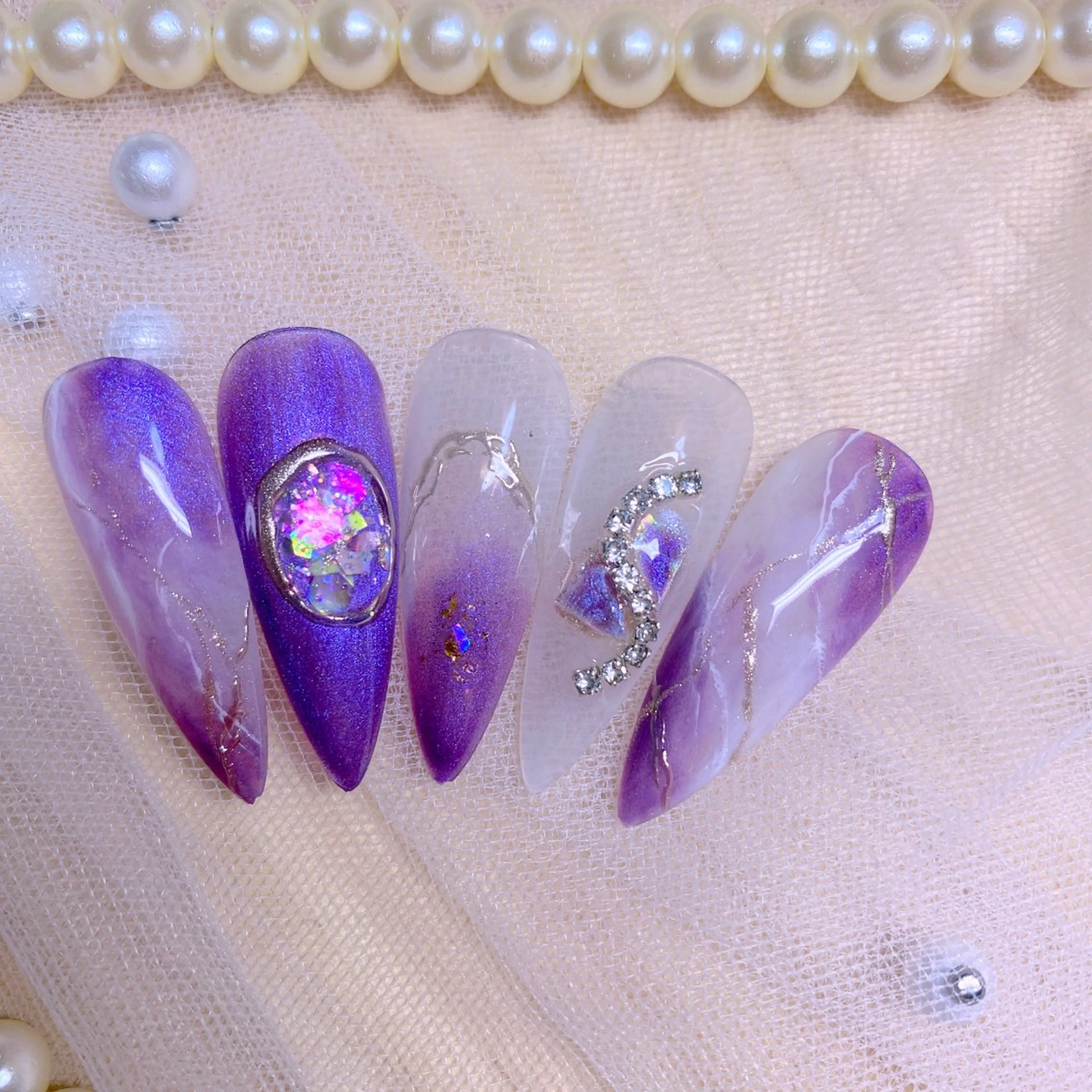 ネイル ニュアンスネイル Nail Yunaのネイルデザイン