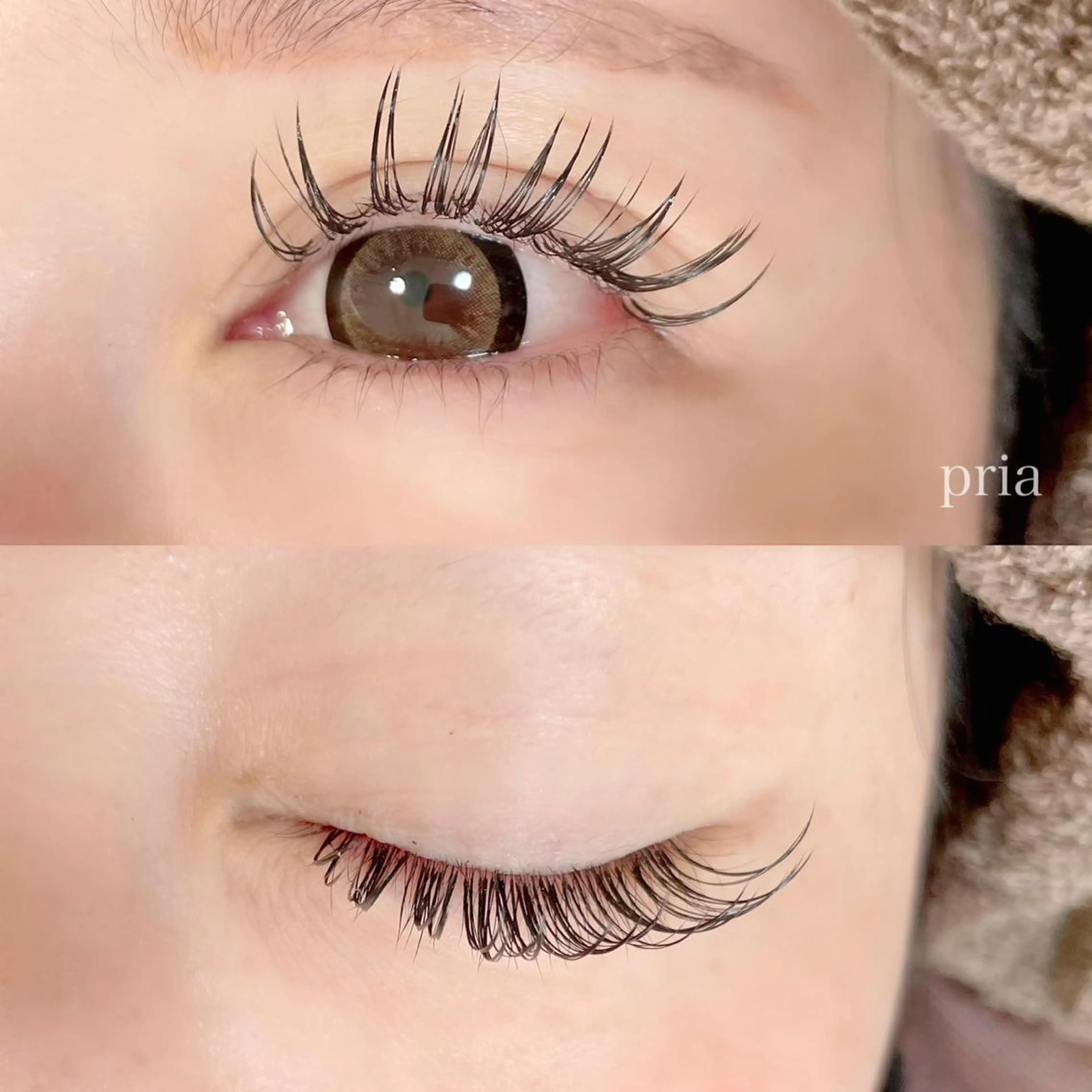 マツエク・マツパ マツエク pria【プリア】 yukiのマツエク・マツパデザイン