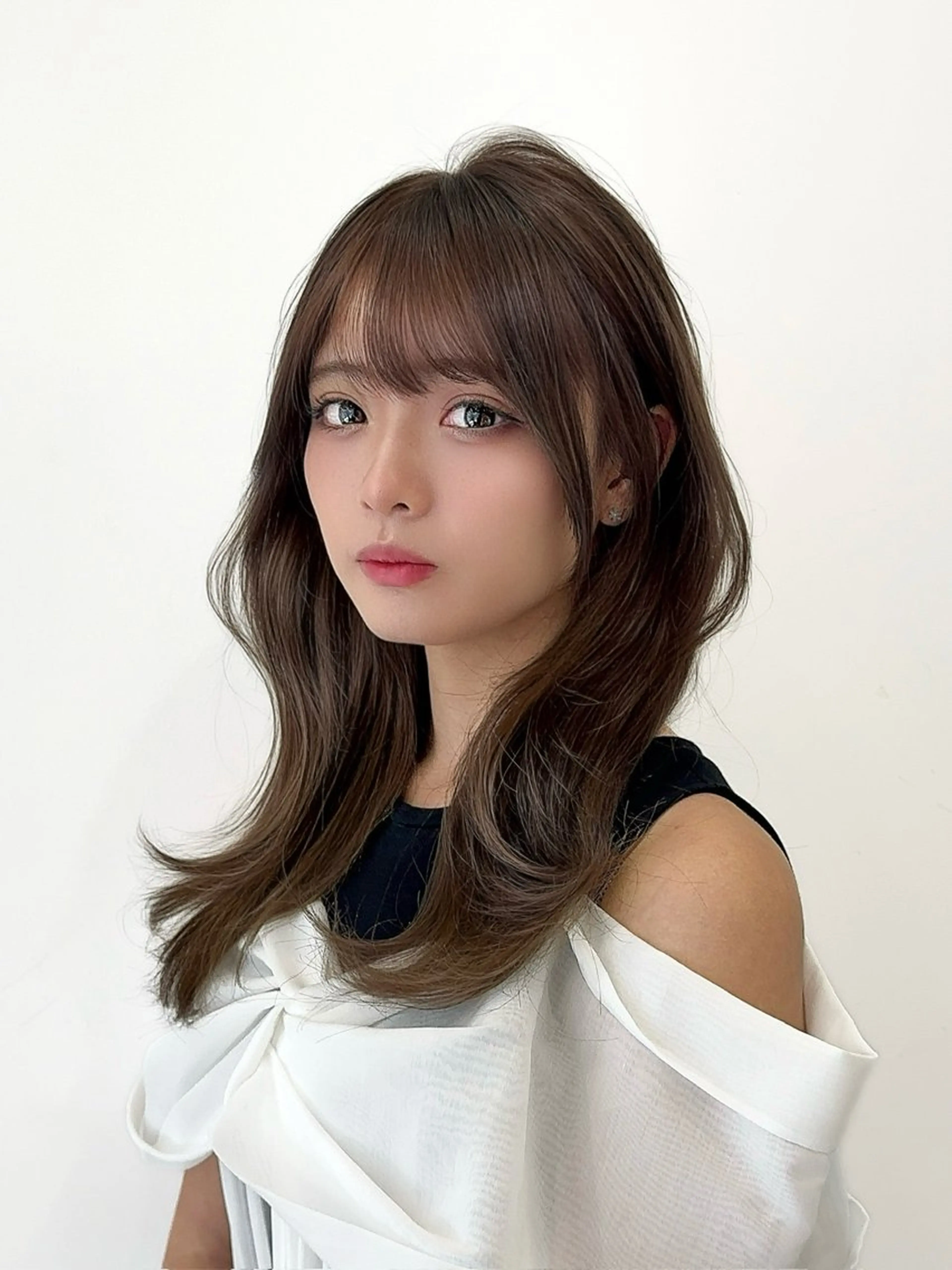 ミディアム カラー ヘアアレンジ 顔周り&ミディアム 特化/池袋/kokiのヘアスタイル