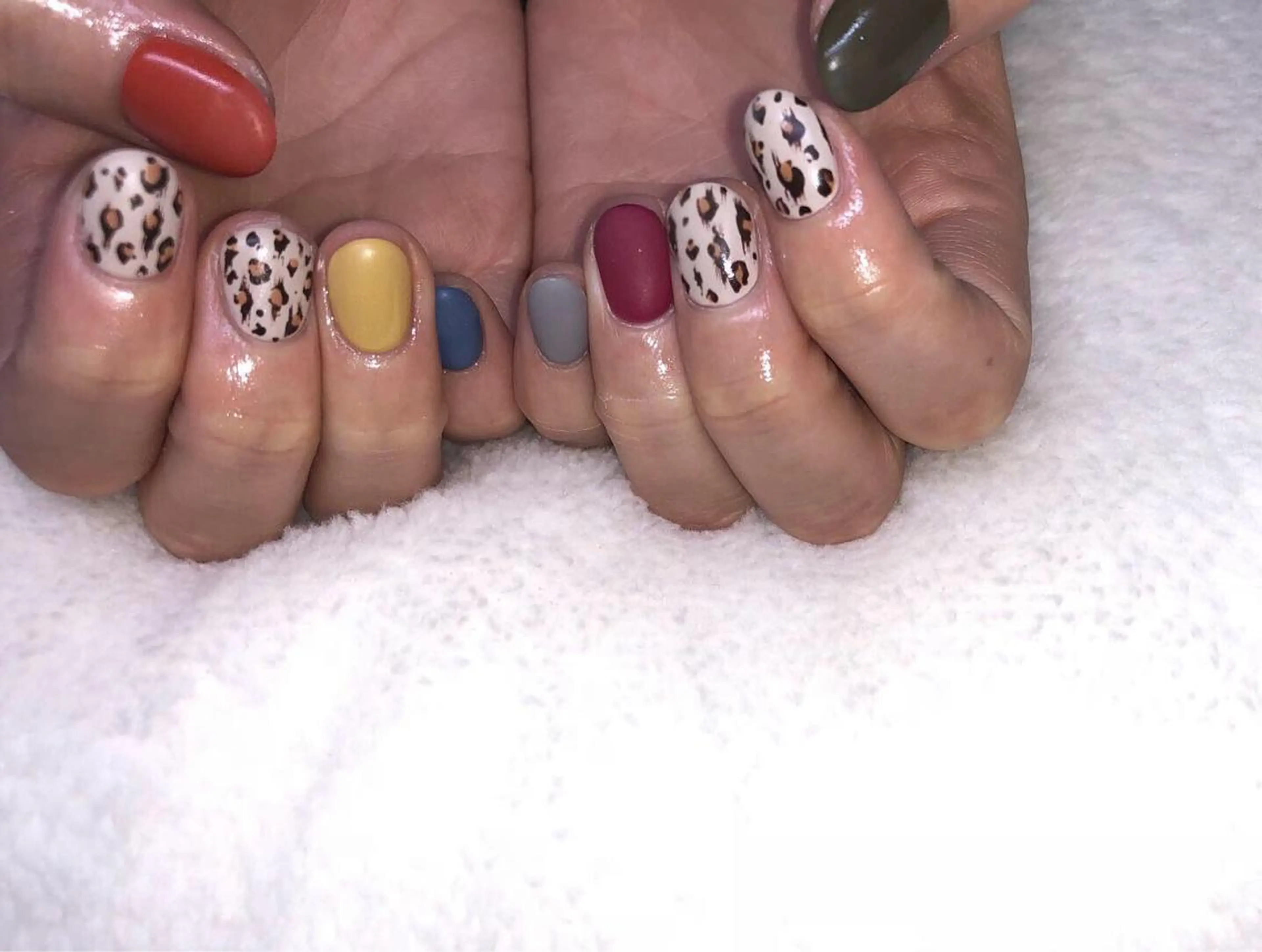 ネイル ハンドネイル パラあり！フィルイン 美フォルムのネイルデザイン