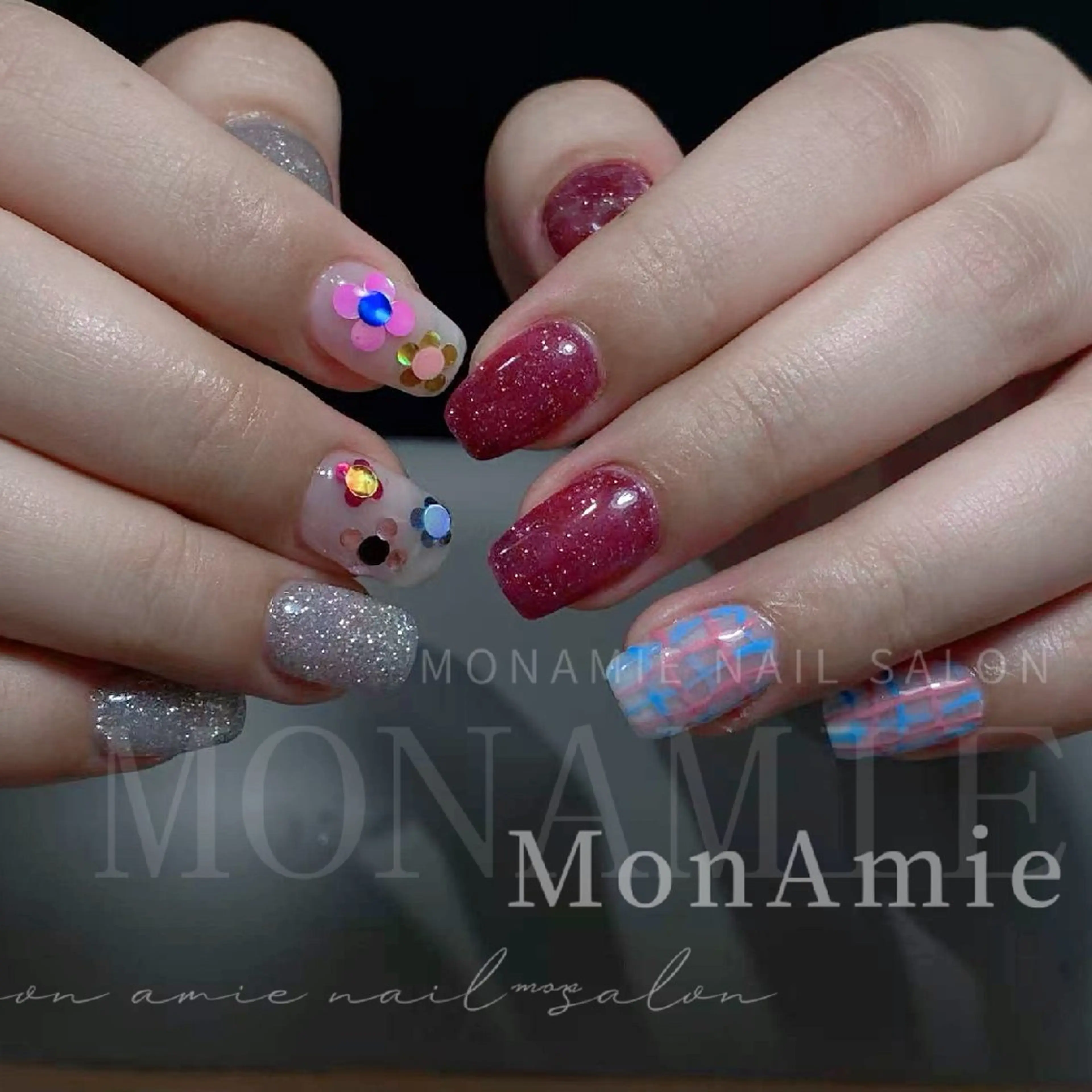 ネイル ハンドネイル ハンドケア MonAmie NailSalonのネイルデザイン