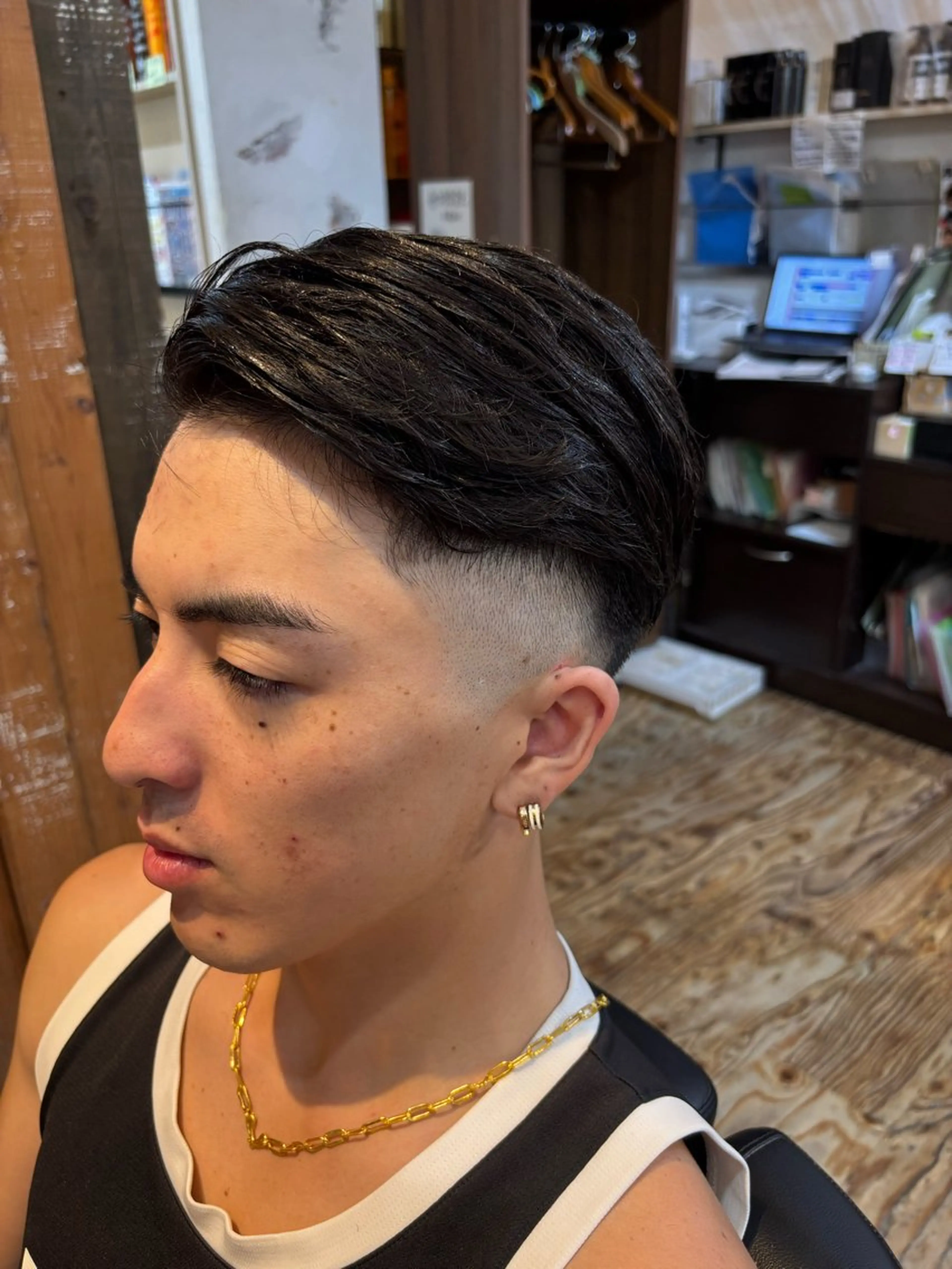 メンズ フェードカット メンズ/フェード オヌマのヘアスタイル