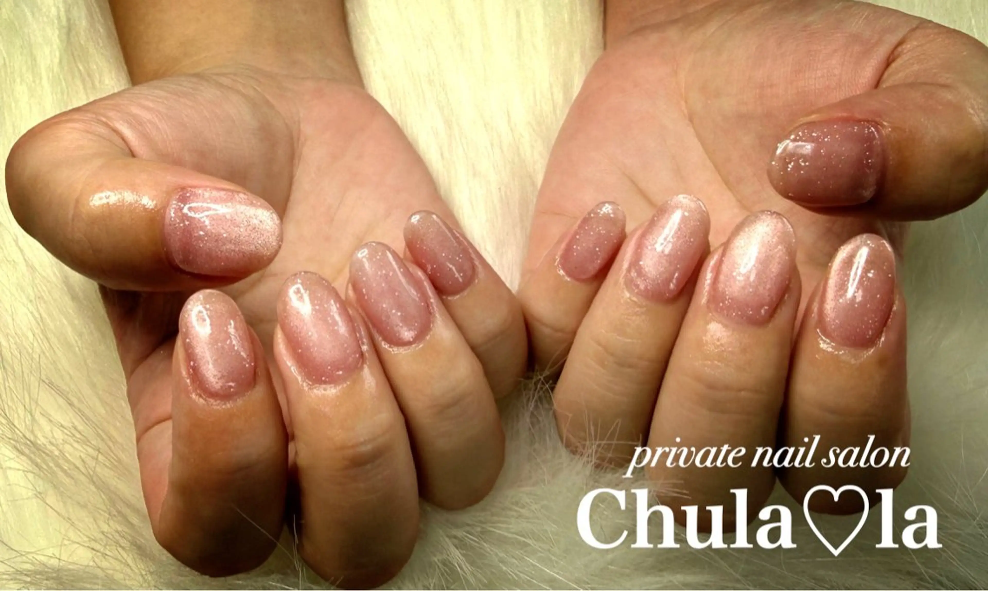 ネイル フラッシュネイル フラッシュマグ ハンドネイル Chula♡la 豊見城市高安のネイルデザイン