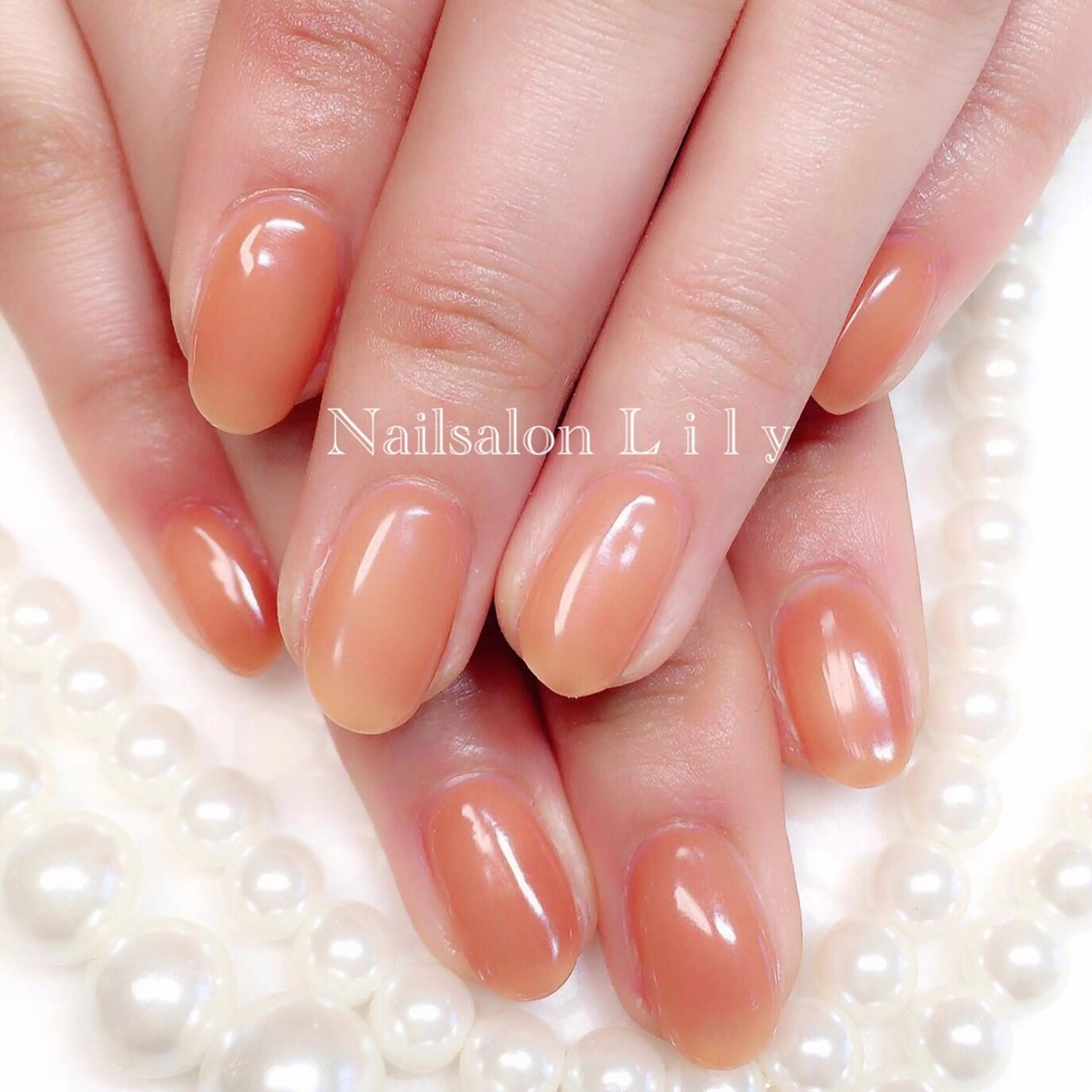 ネイル クリアネイル Lily*nail 🌻Mii🌻のネイルデザイン