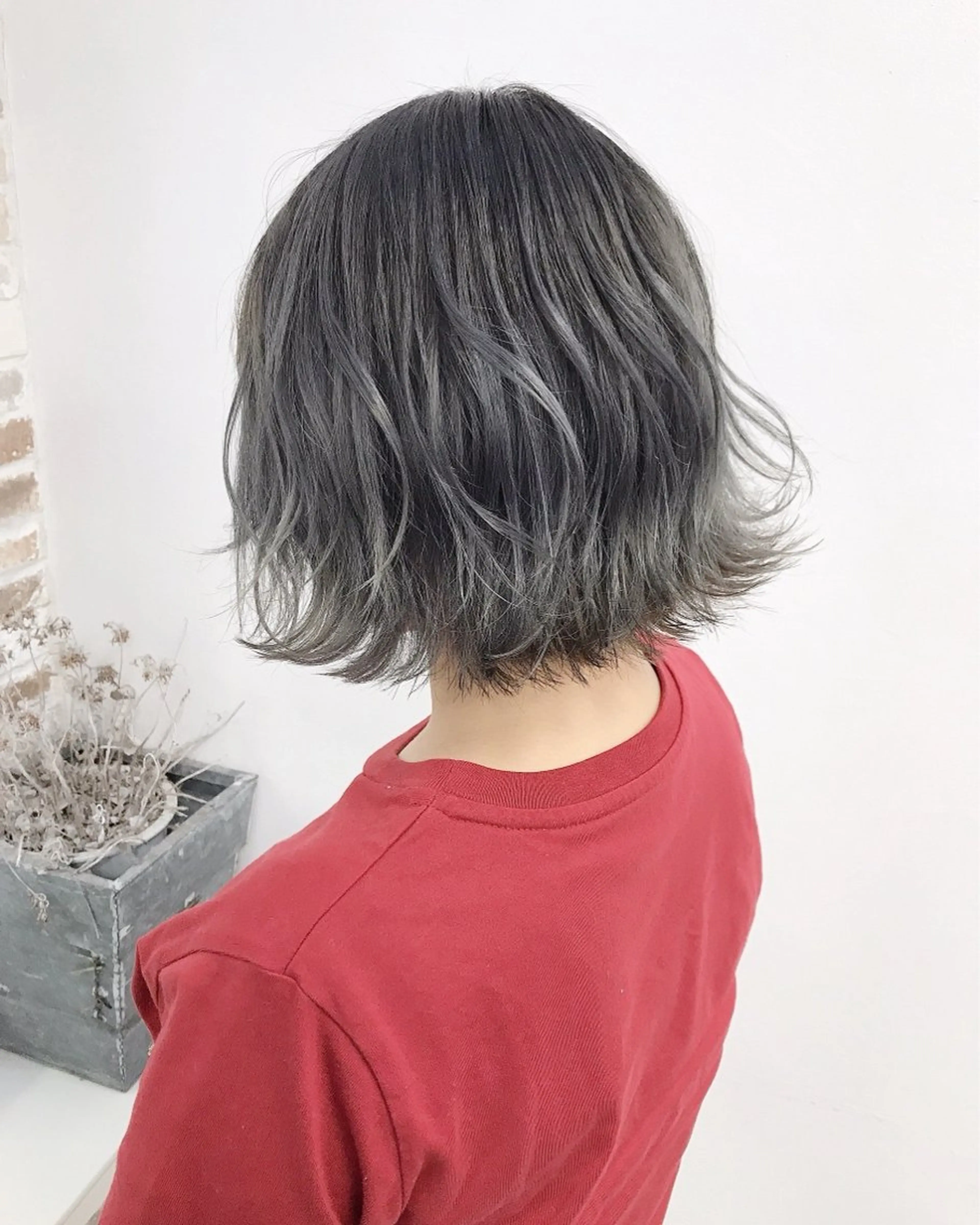 カラー アッシュ マイカ 🤍のヘアスタイル