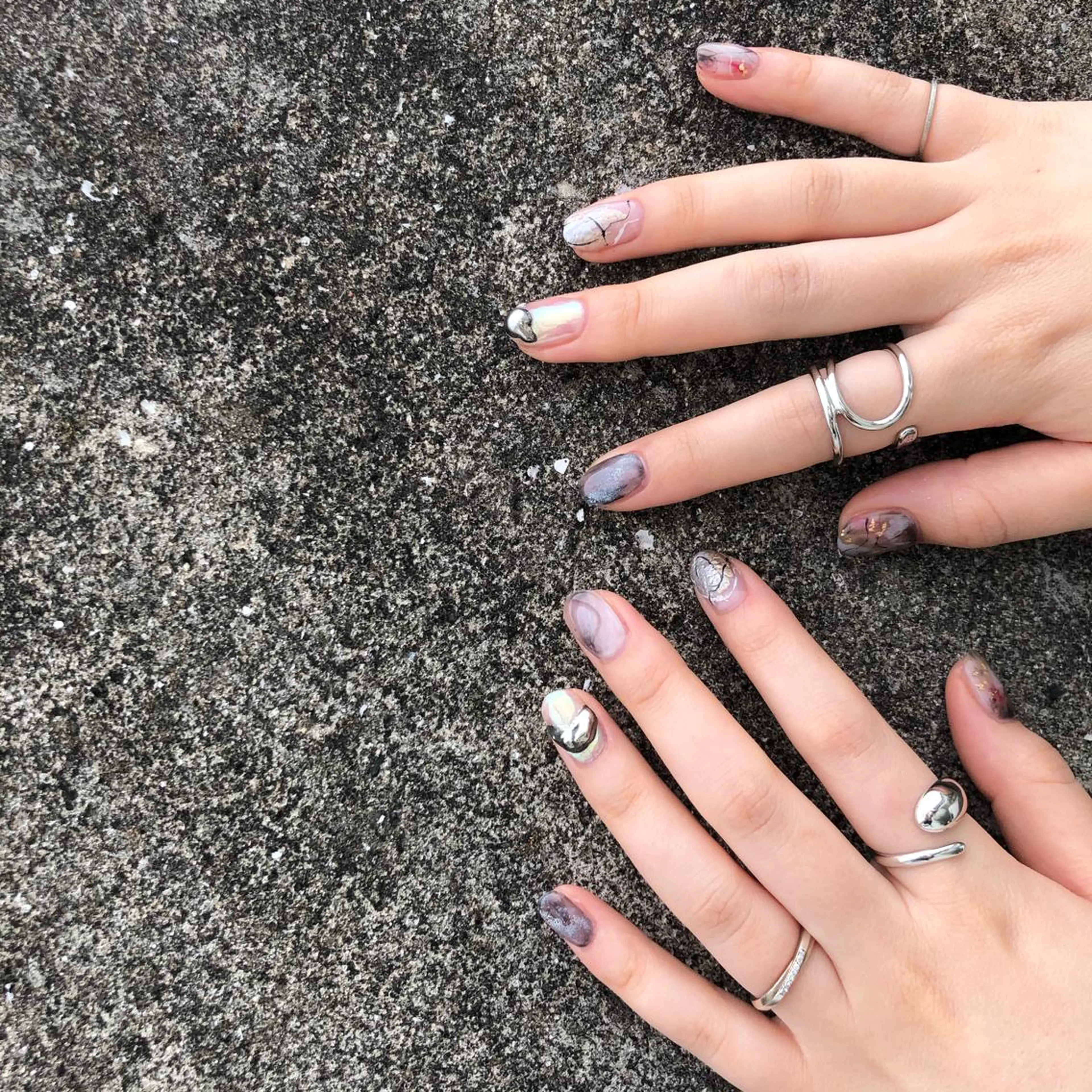 ネイル ニュアンスネイル nail 1997のネイルデザイン