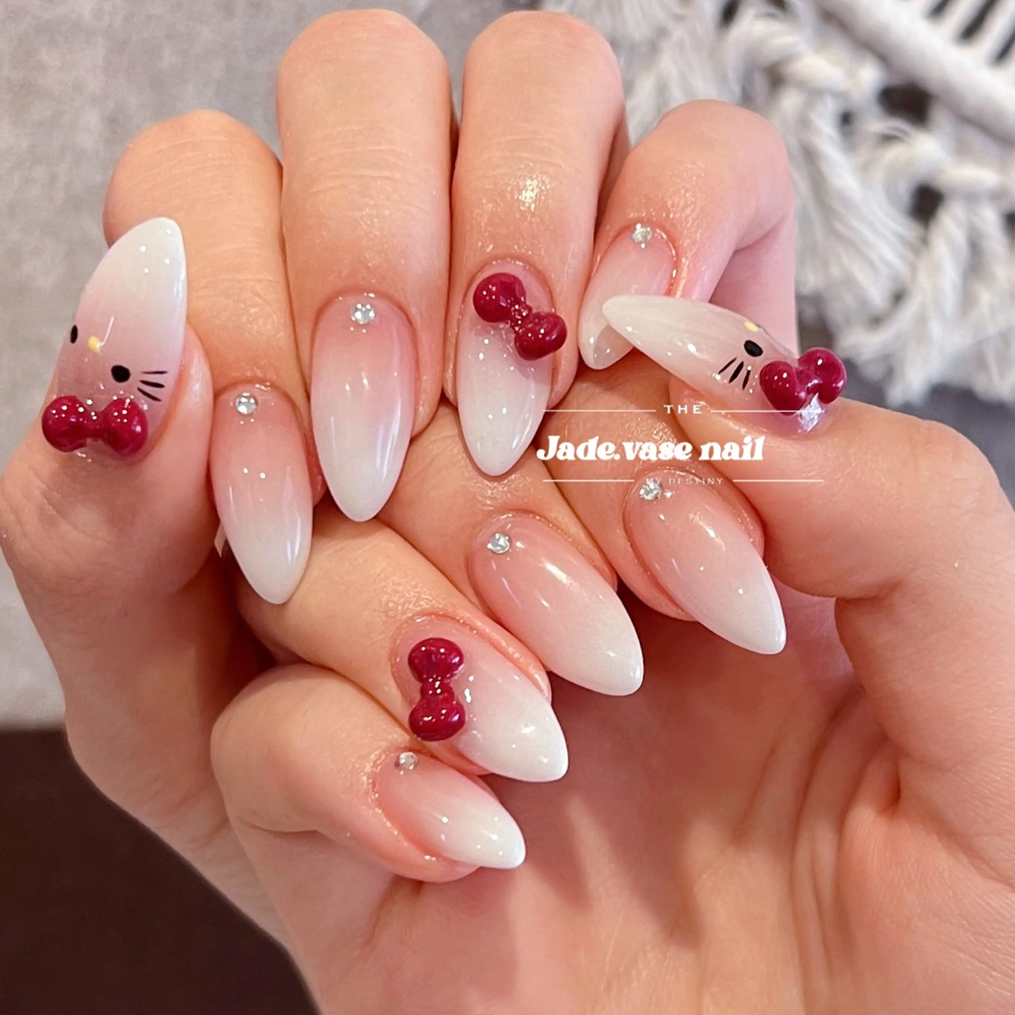 ネイル ハンドネイル ハンドケア ✰Jade.vase 银座のネイルデザイン