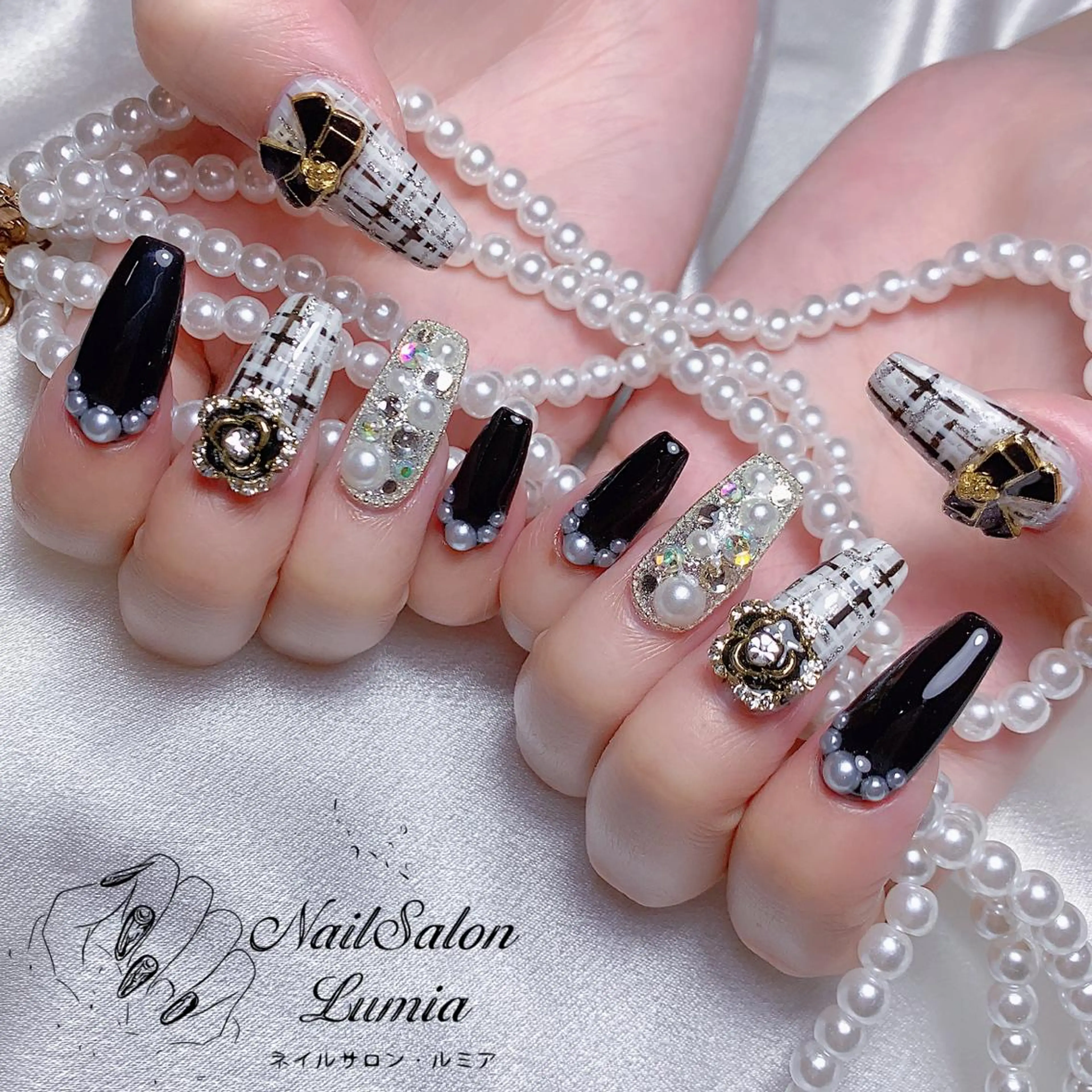 ネイル ハンドネイル ネイルサロン ルミア Lumia 店長のネイルデザイン