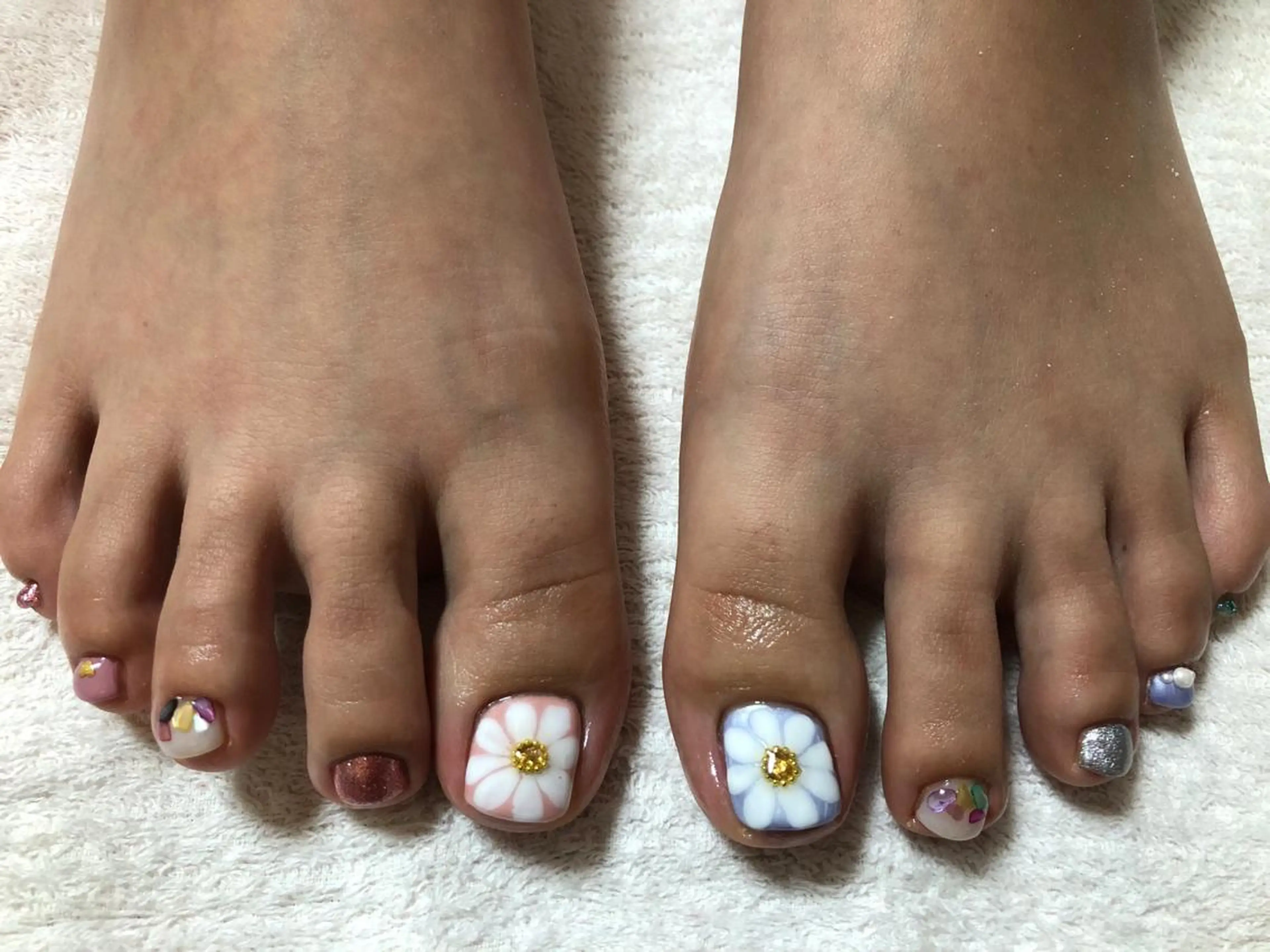 ネイル フットネイル private_ salon.Leaのネイルデザイン