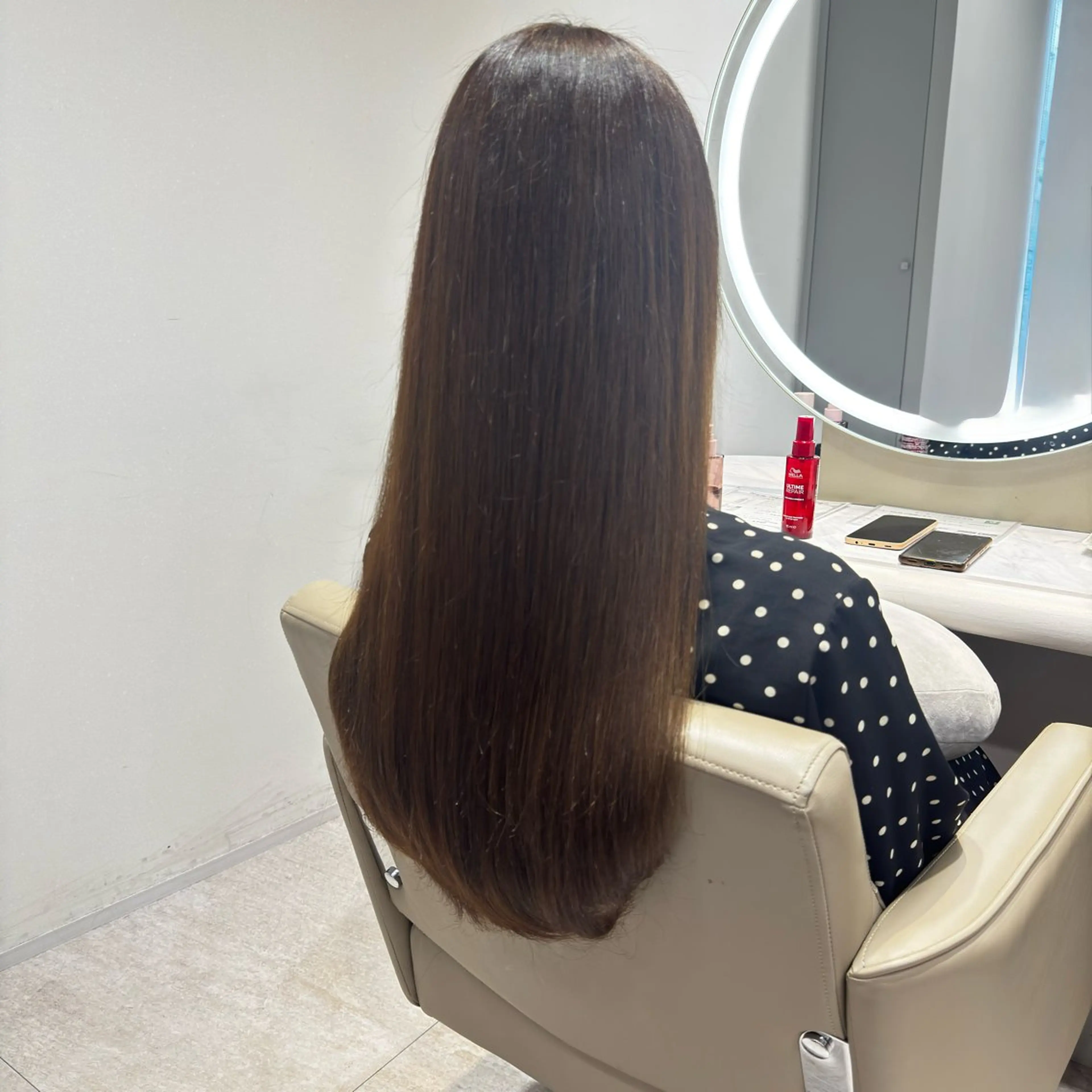 ロング ヘアカラー Agnos TAKEMURAのヘアスタイル
