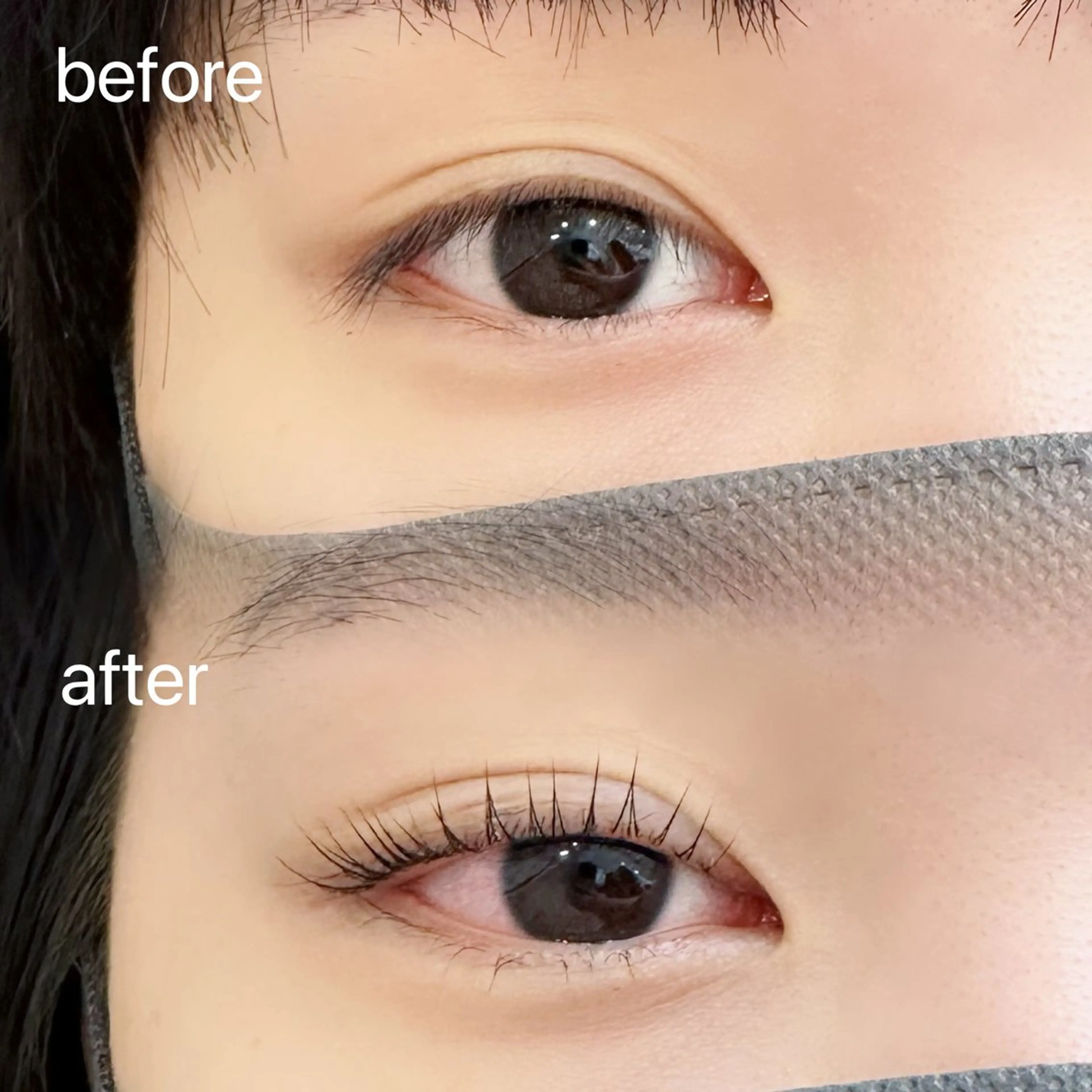 マツエク・マツパ パリジェンヌラッシュリフト 岩本 麻那のマツエク・マツパデザイン