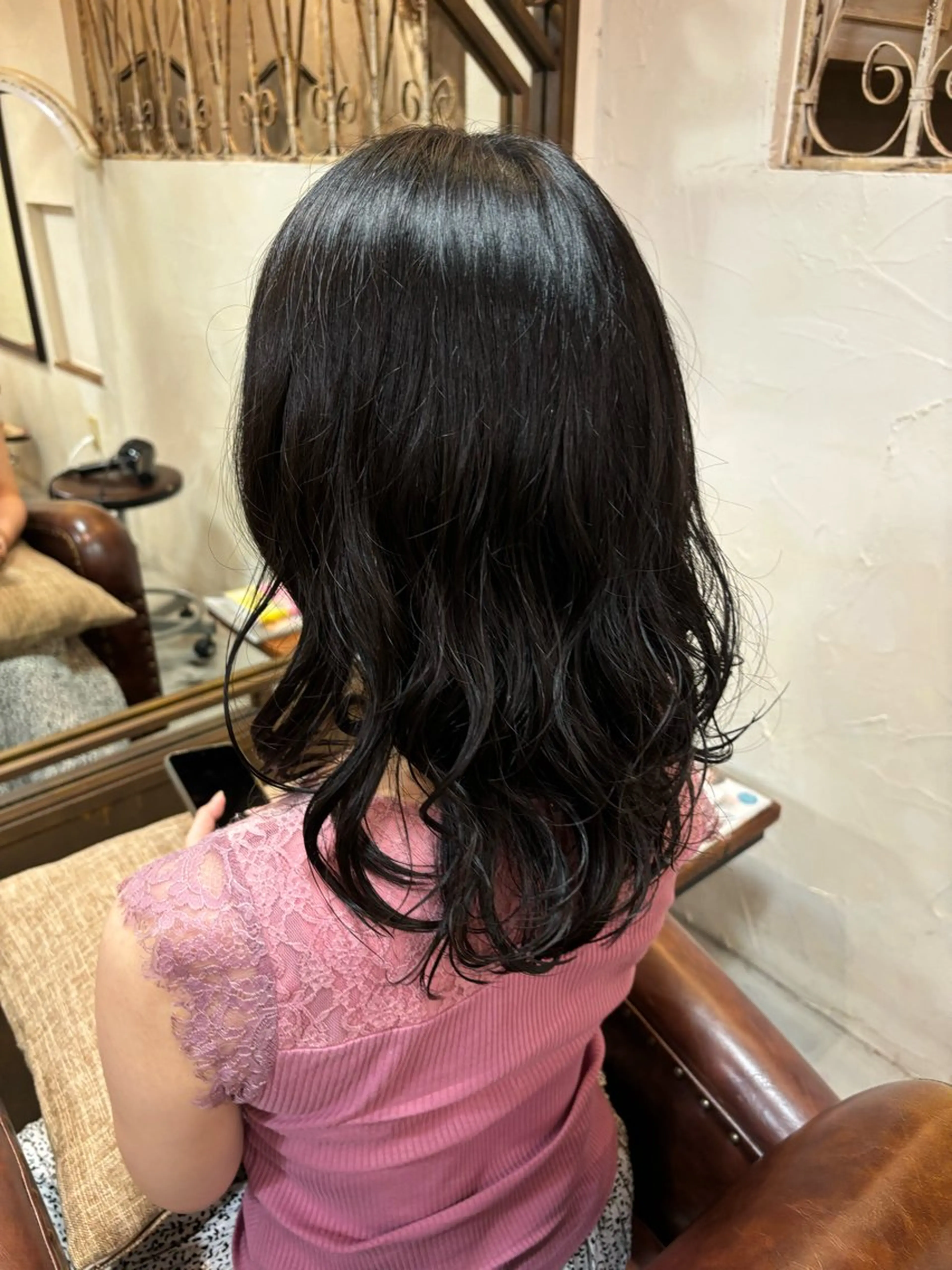 パーマ デジタルパーマ ニュアンスパーマ 小山 奈津のヘアスタイル