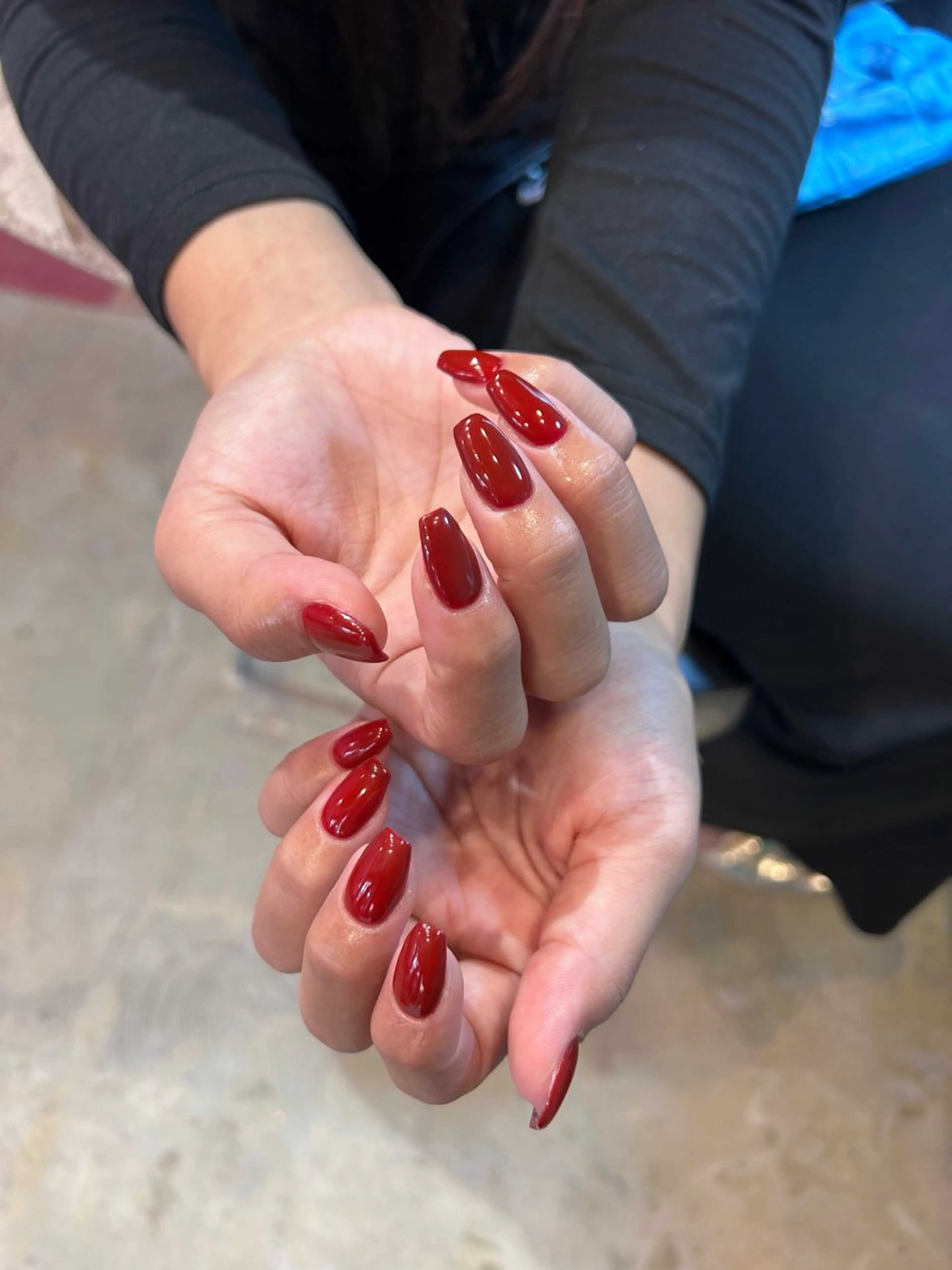 ネイル キラキラオメメ みずなのネイルデザイン