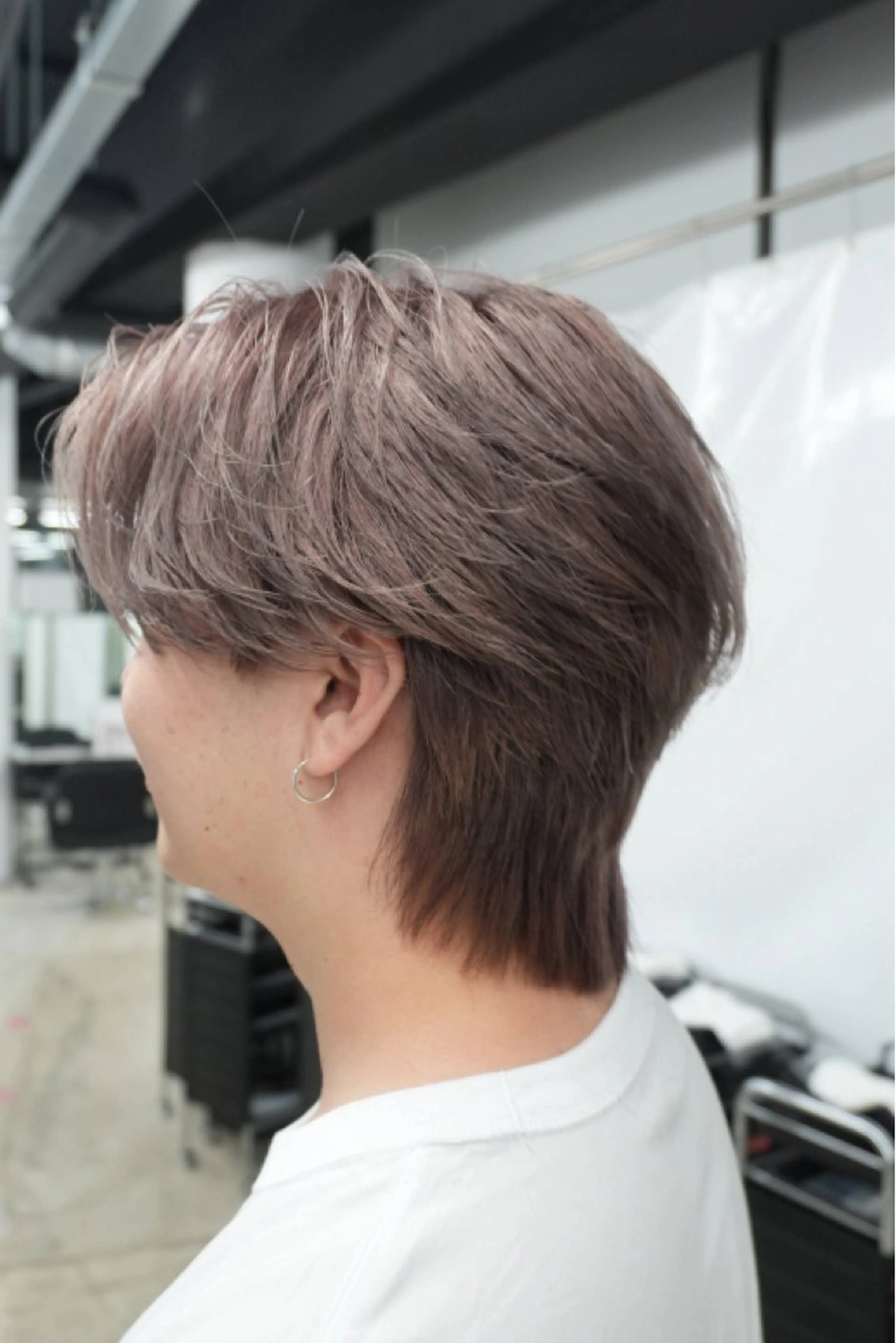 ショート カラー メンズ メンズパーマ くせ毛 縮毛矯正 PIA hair design所属・湖城 恵吾のヘアスタイル