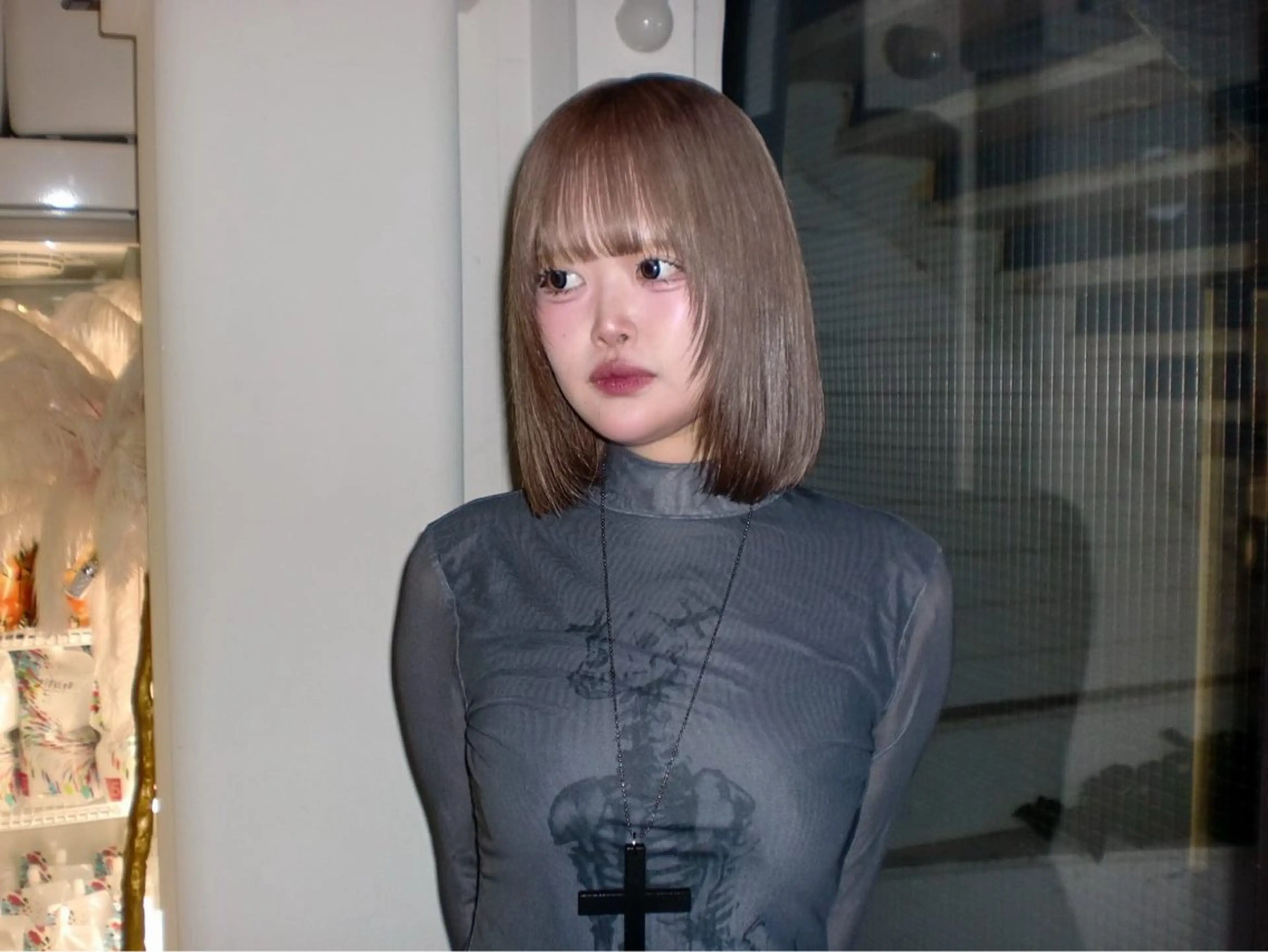 ショート ヘアカラー AIRA/ブリーチ ‪/透明感カラーのヘアスタイル