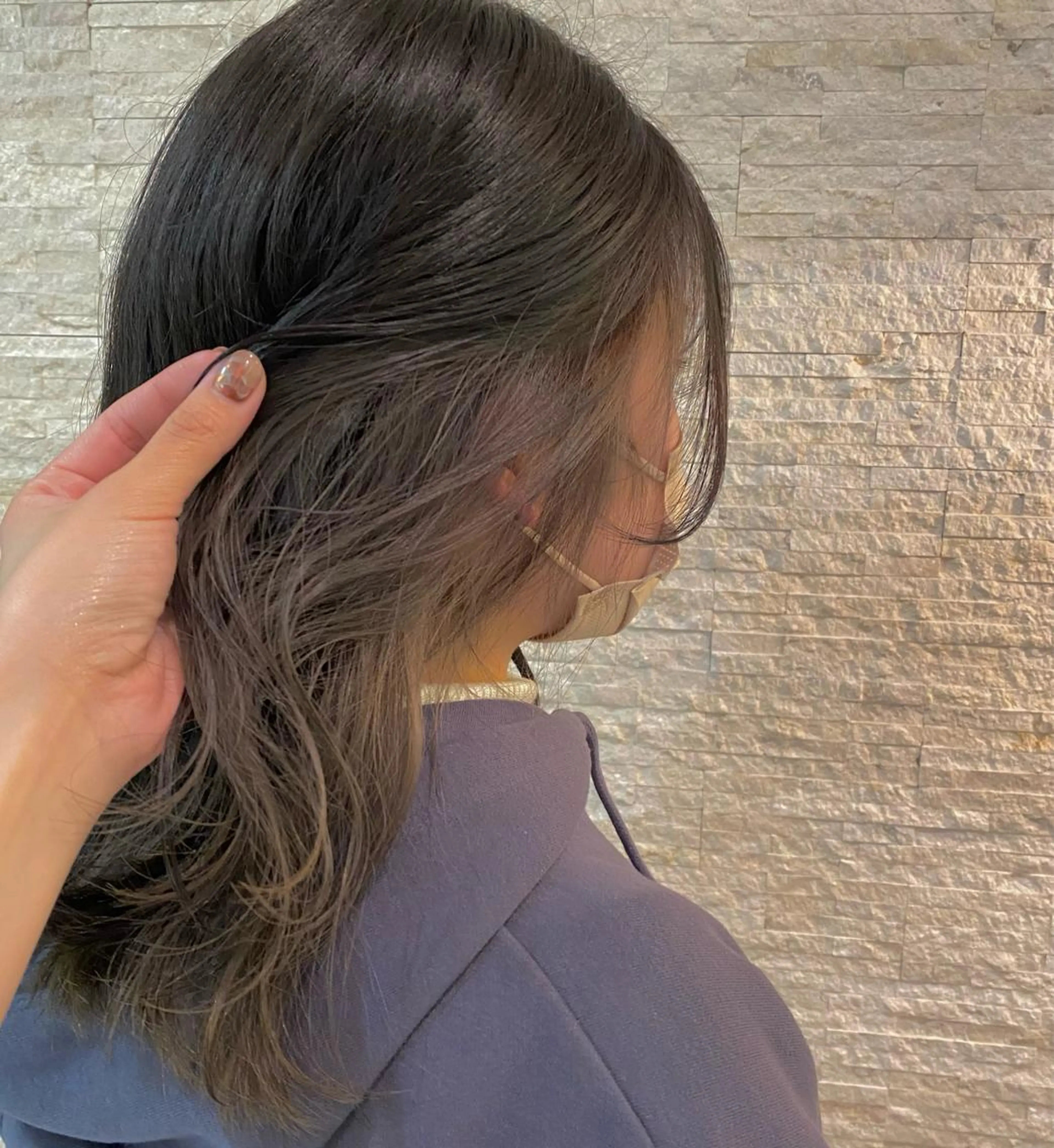 カラー ✄折橋 彩花🐶🍑のヘアスタイル