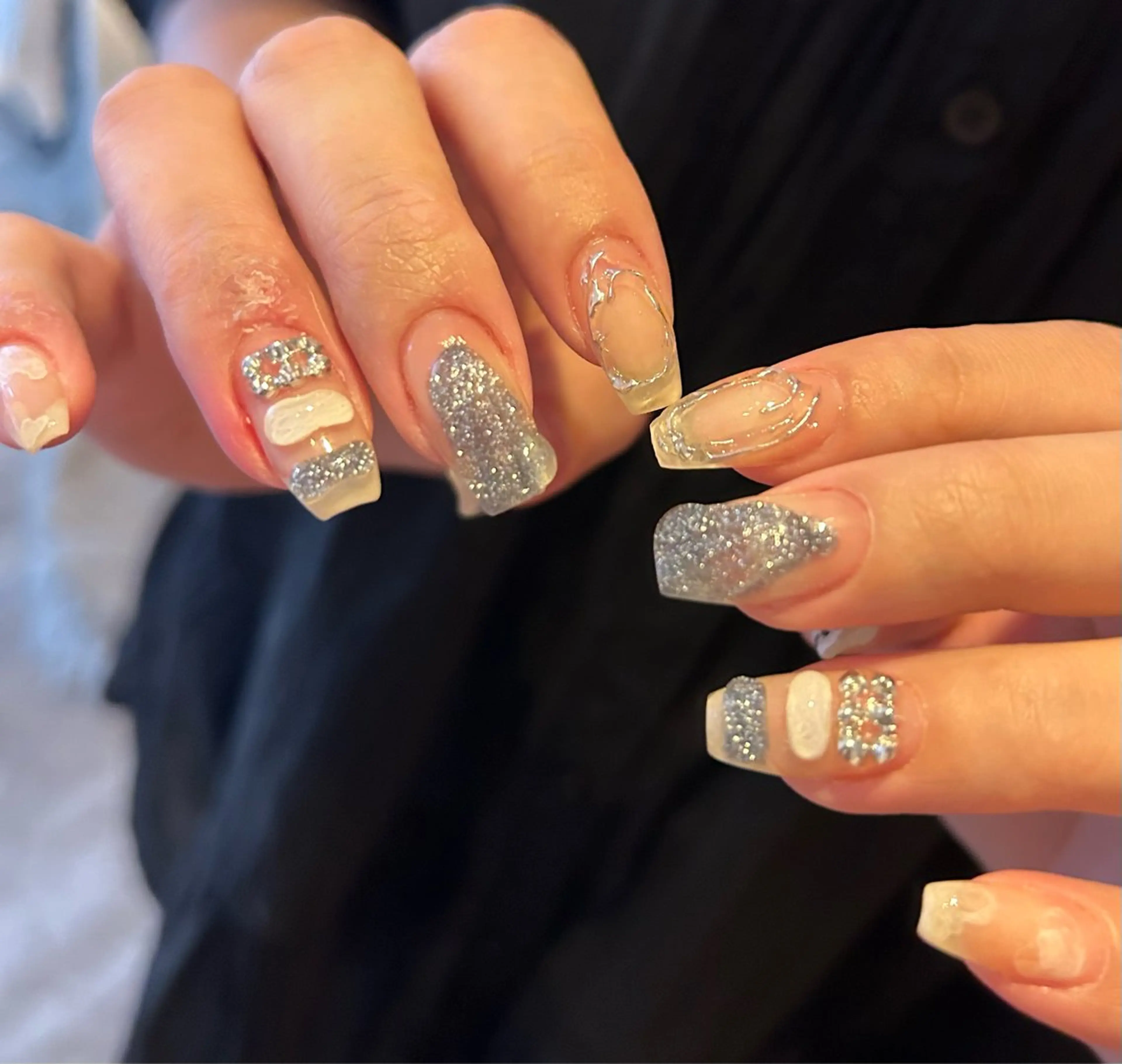 ネイル ハンドネイル フットネイル 三味 夏生のネイルデザイン