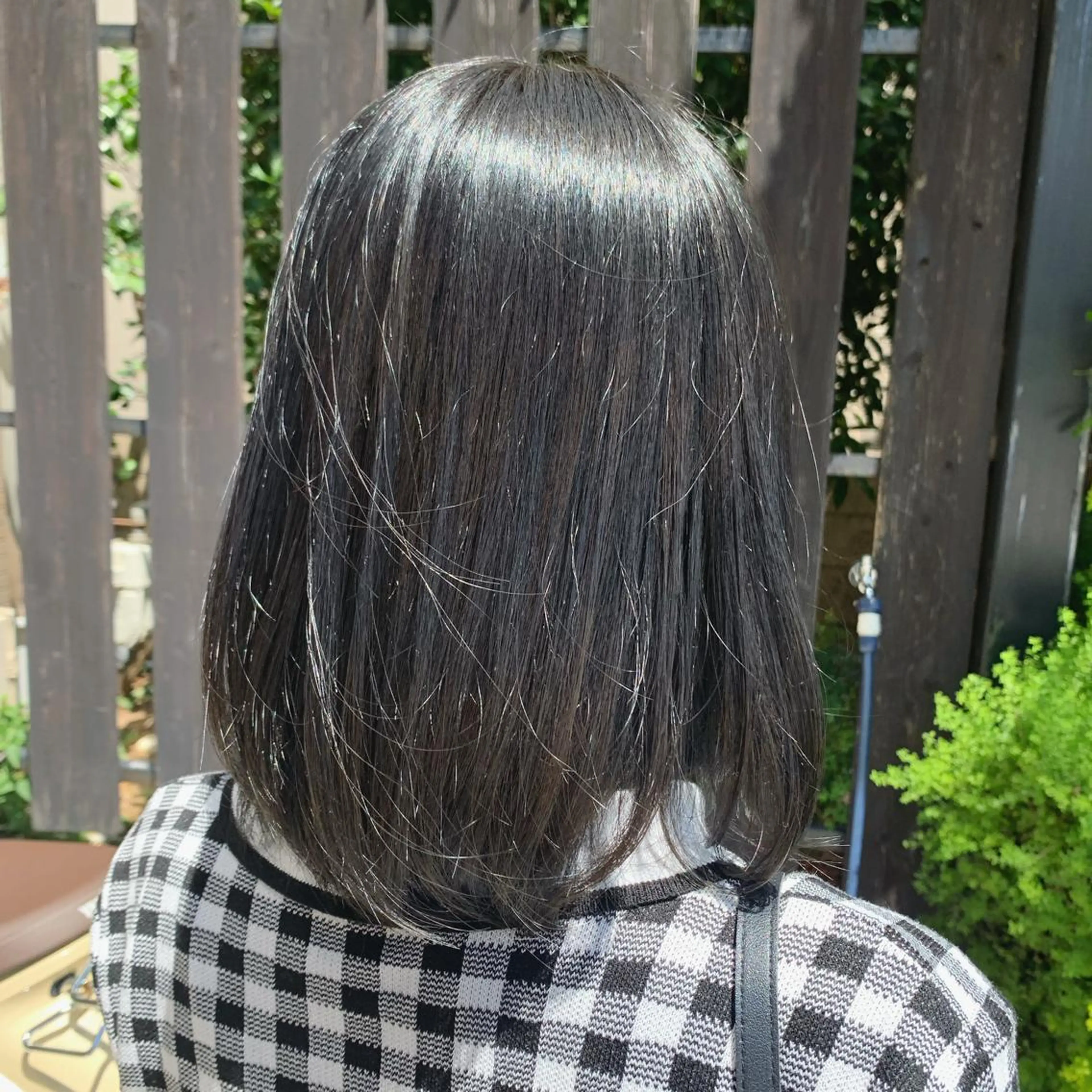 ミディアム カラー 多田 彩香のヘアスタイル