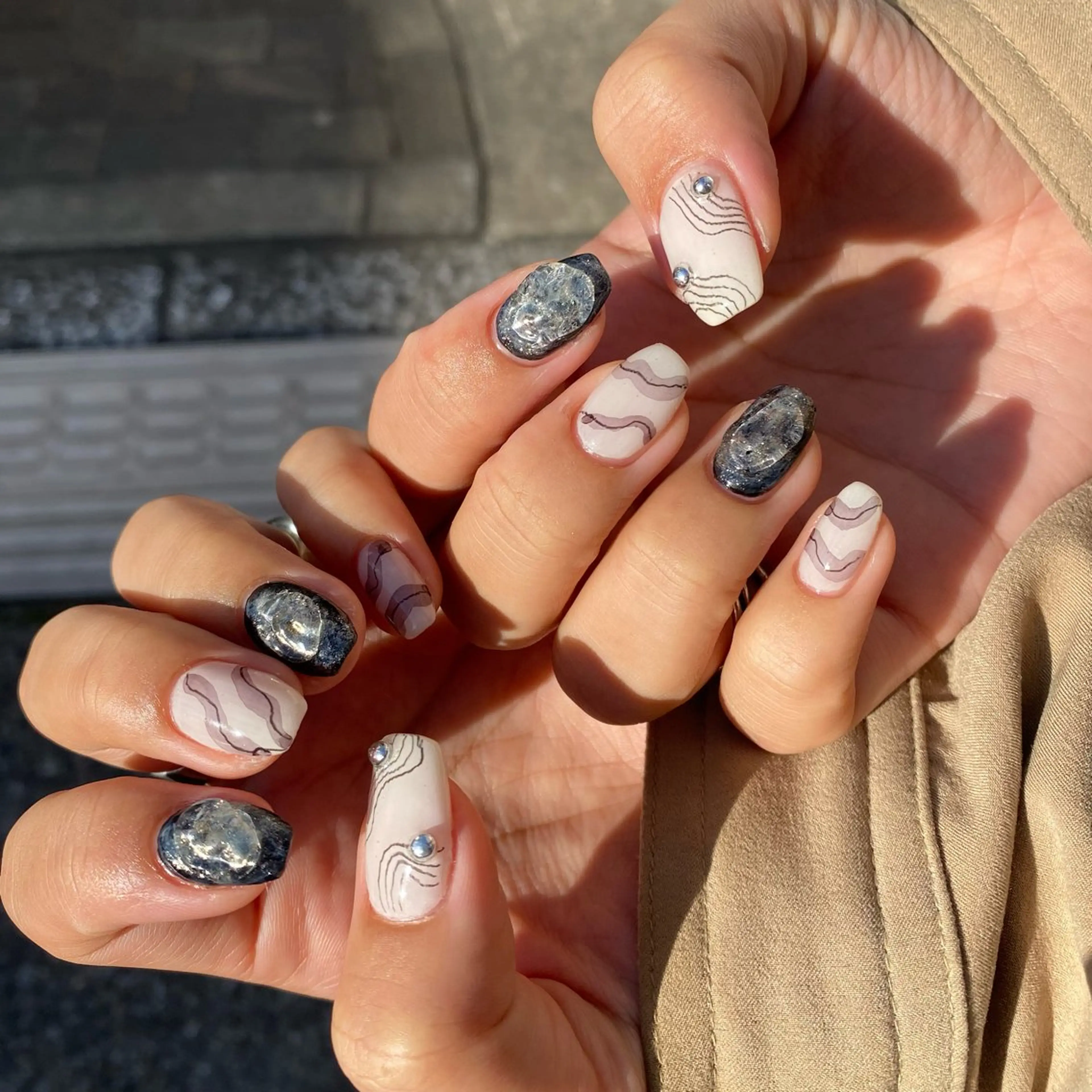 ネイル ✨akari✨千葉駅 アート、メンズネイルのネイルデザイン