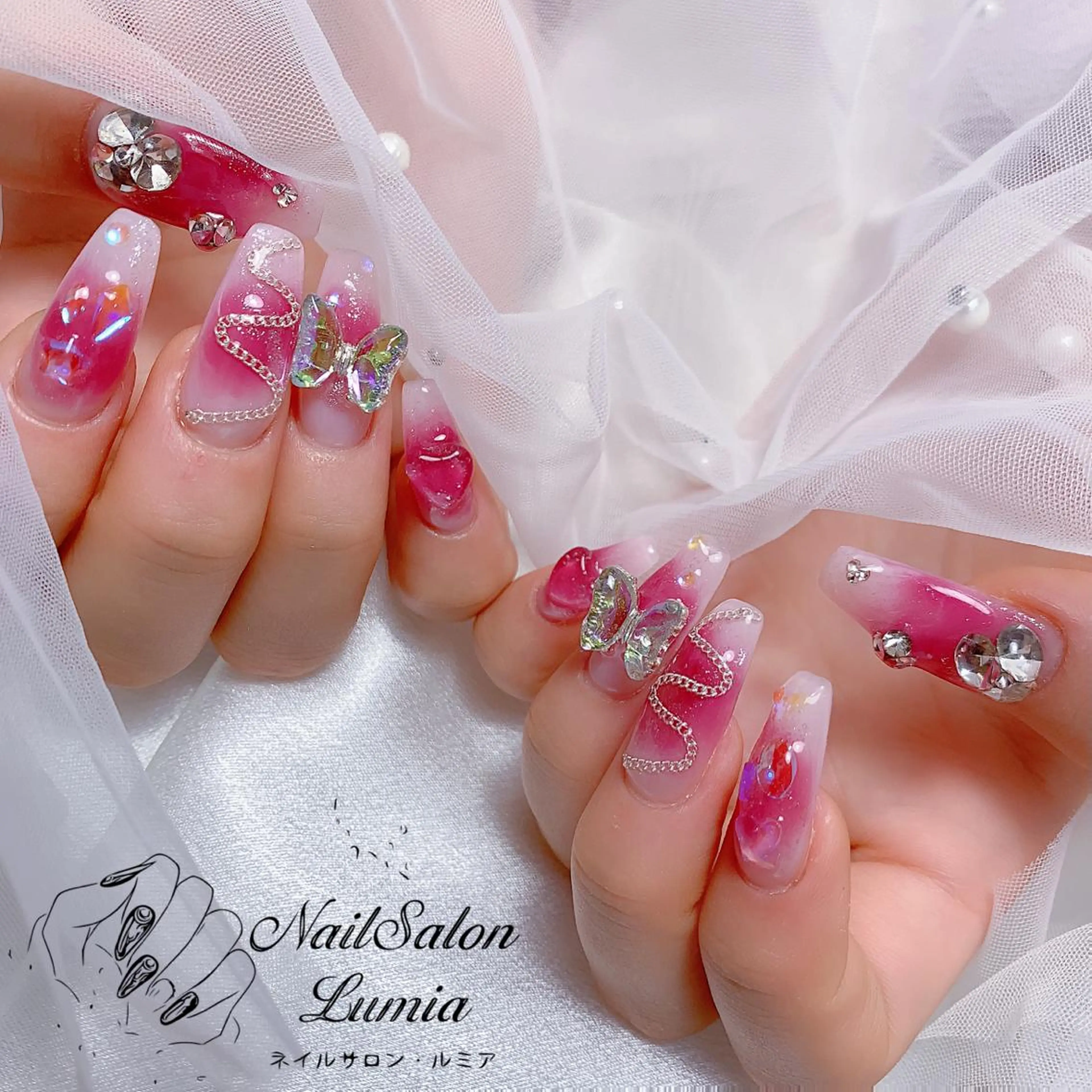 ネイル ハンドネイル ネイルサロン ルミア Lumia 店長のネイルデザイン