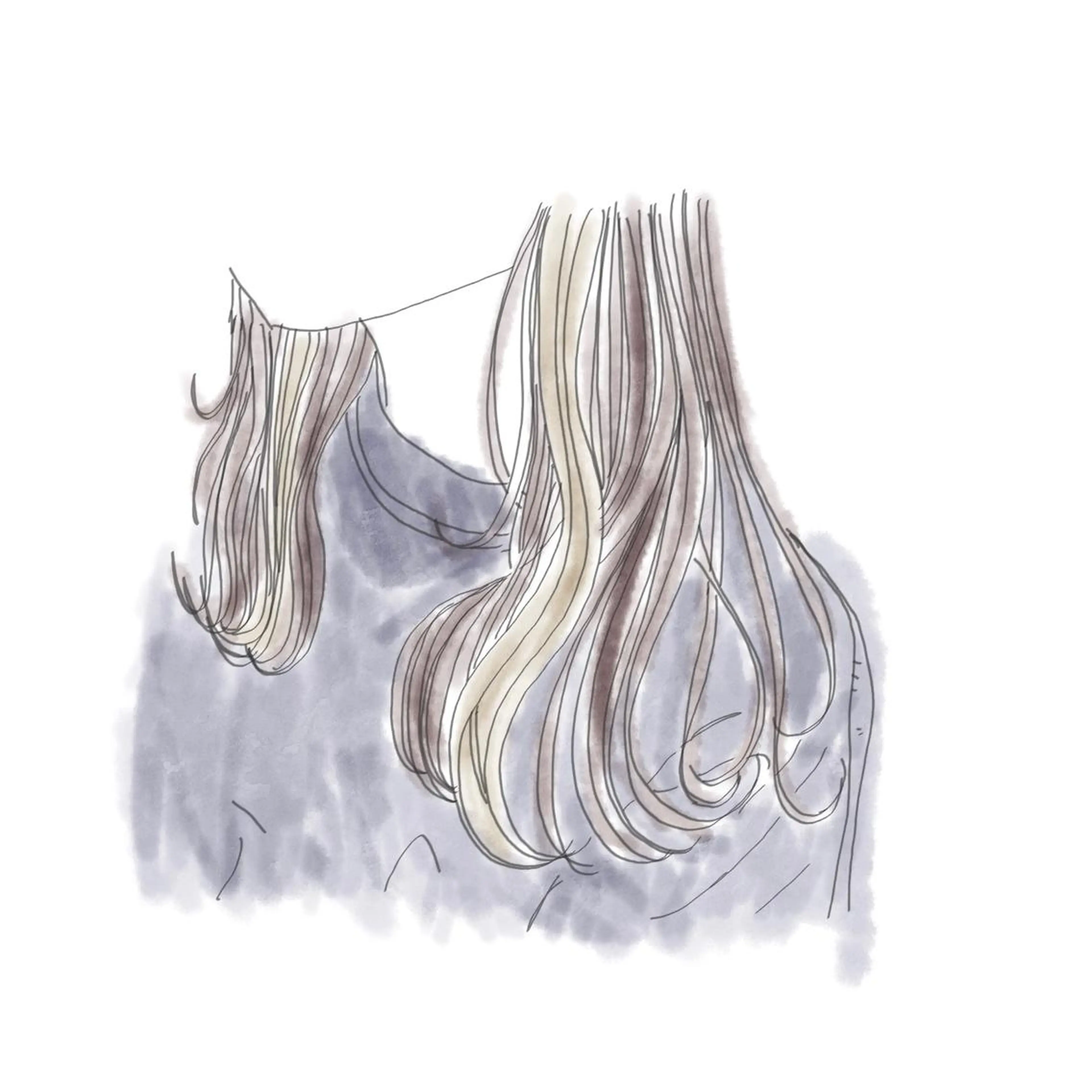 ミディアム カラー インナーカラー モデルさん募集中IT byALBUM八王子のヘアスタイル