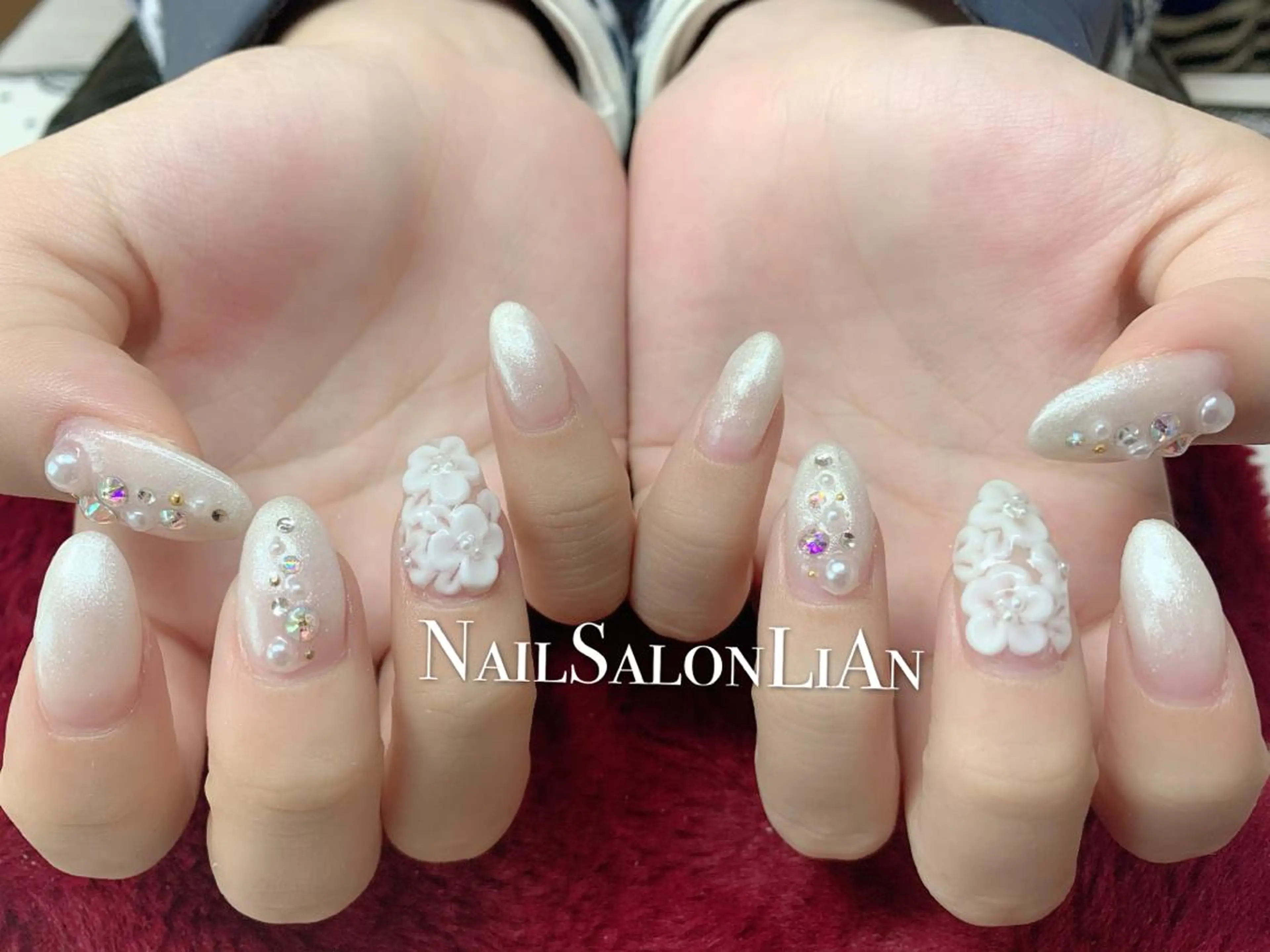 ネイル 持ち込み ハンドネイル NailSalon LiAnのネイルデザイン