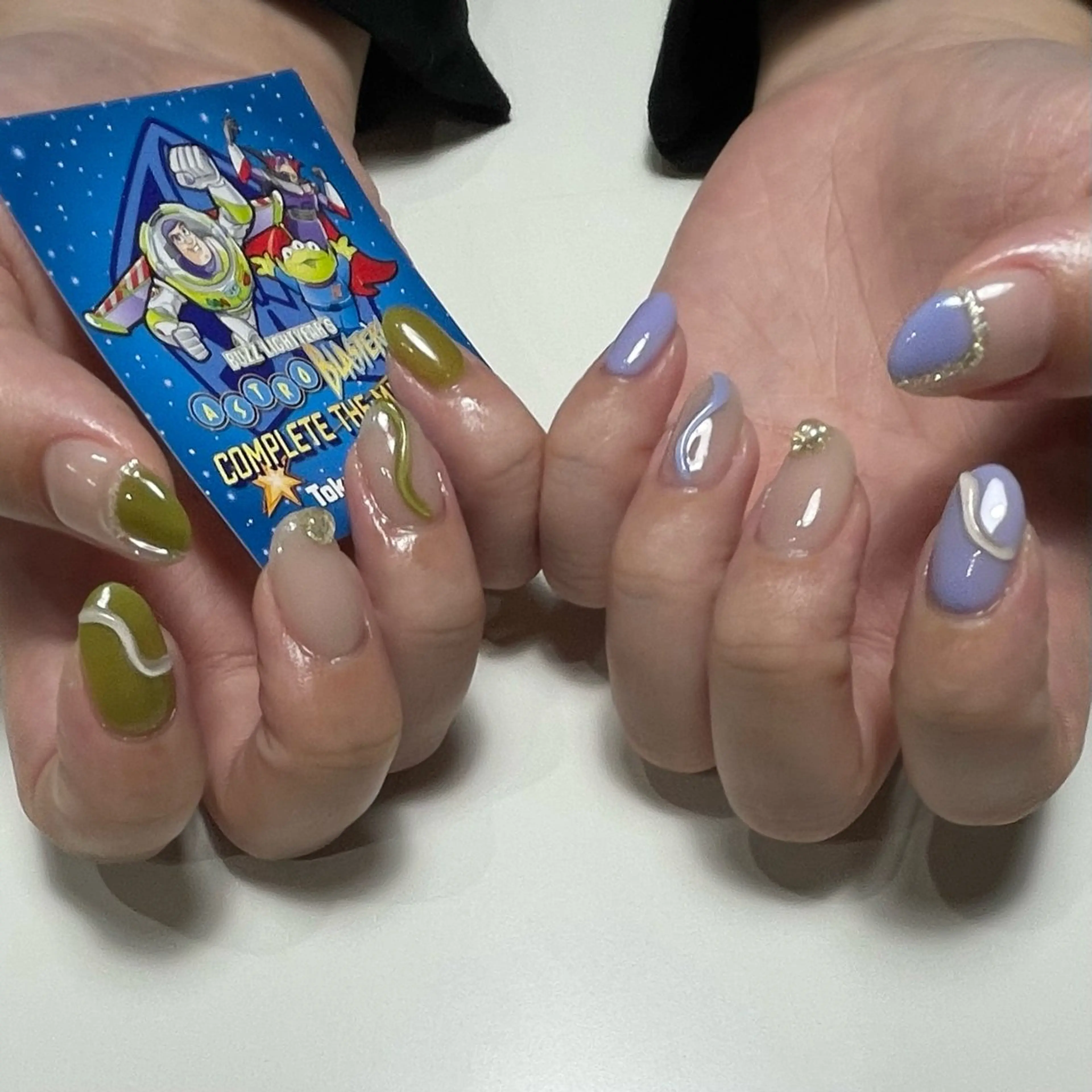 ネイル カジュアル ニュアンスネイル ショートネイル 春ネイル ハンドネイル 八潮市ショートネイル 🌼AKANEのネイルデザイン