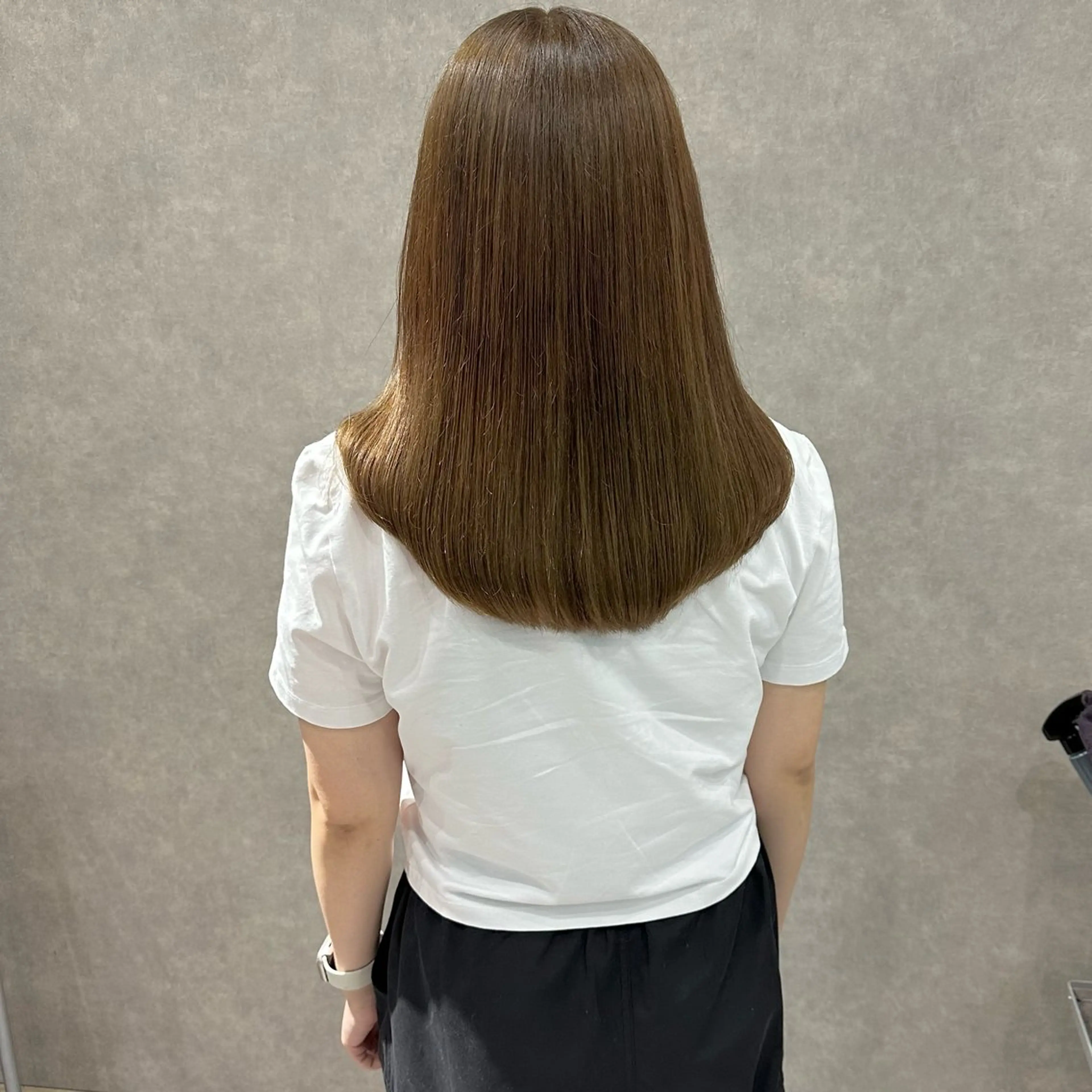 ミディアム カラー はちすか るかのヘアスタイル