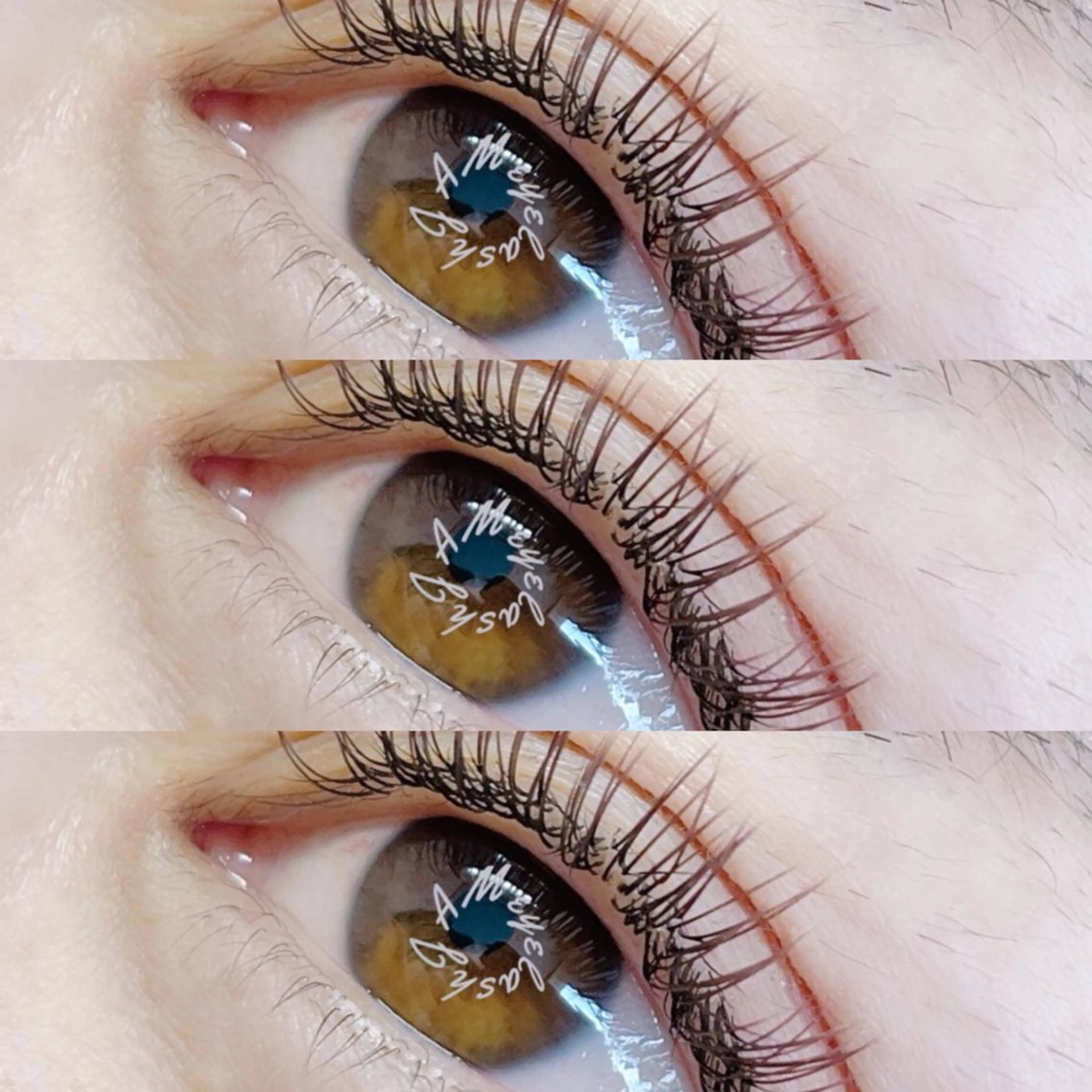 マツエク・マツパ カラーマツエク フラットラッシュ JAM新大宮 eyelashのマツエク・マツパデザイン