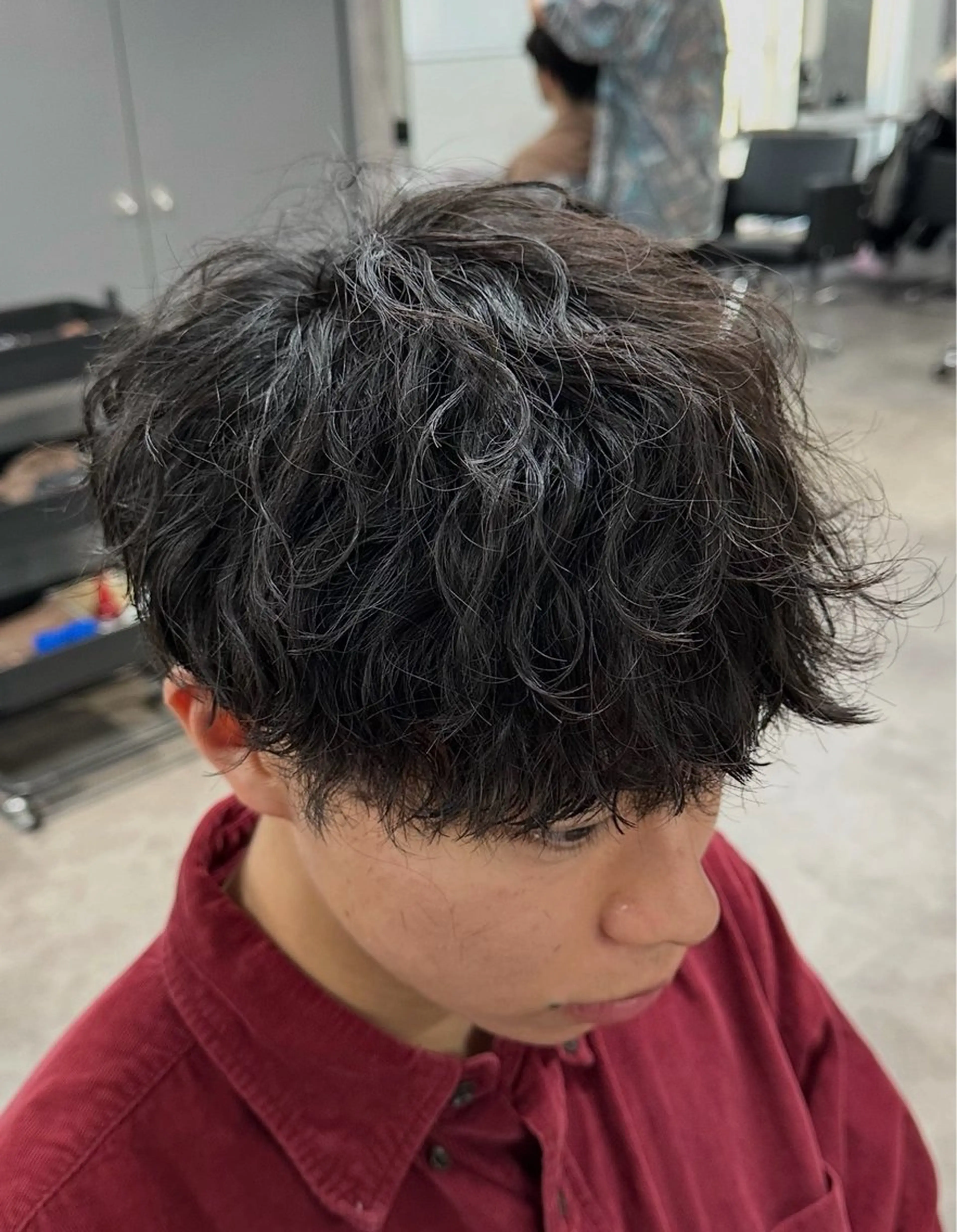 パーマ シャドウパーマ/立川 メンズ/コタロウのヘアスタイル