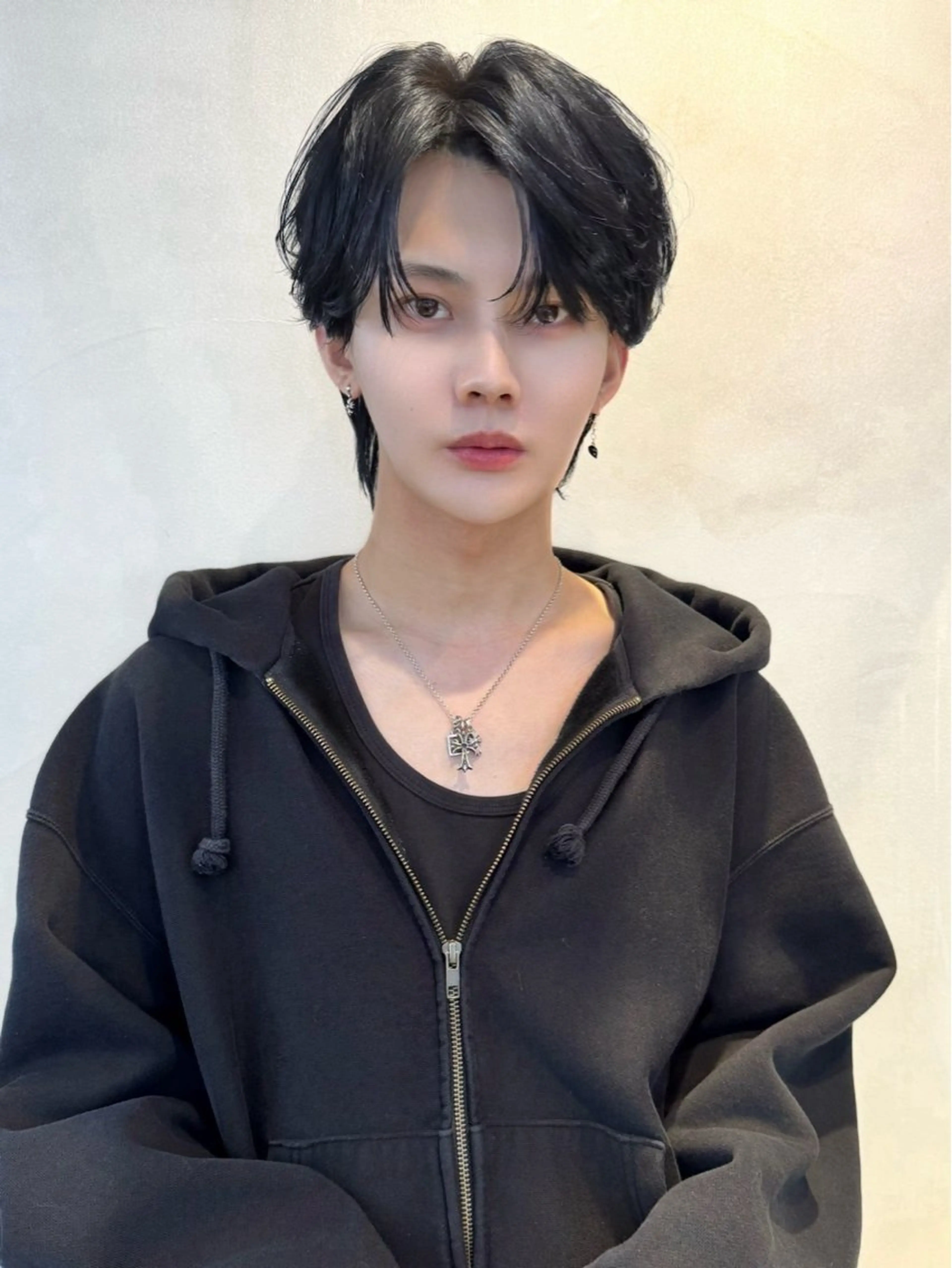 パーマ メンズ 大宮‎🩵縮毛矯正 レイヤー　佐藤和のヘアスタイル