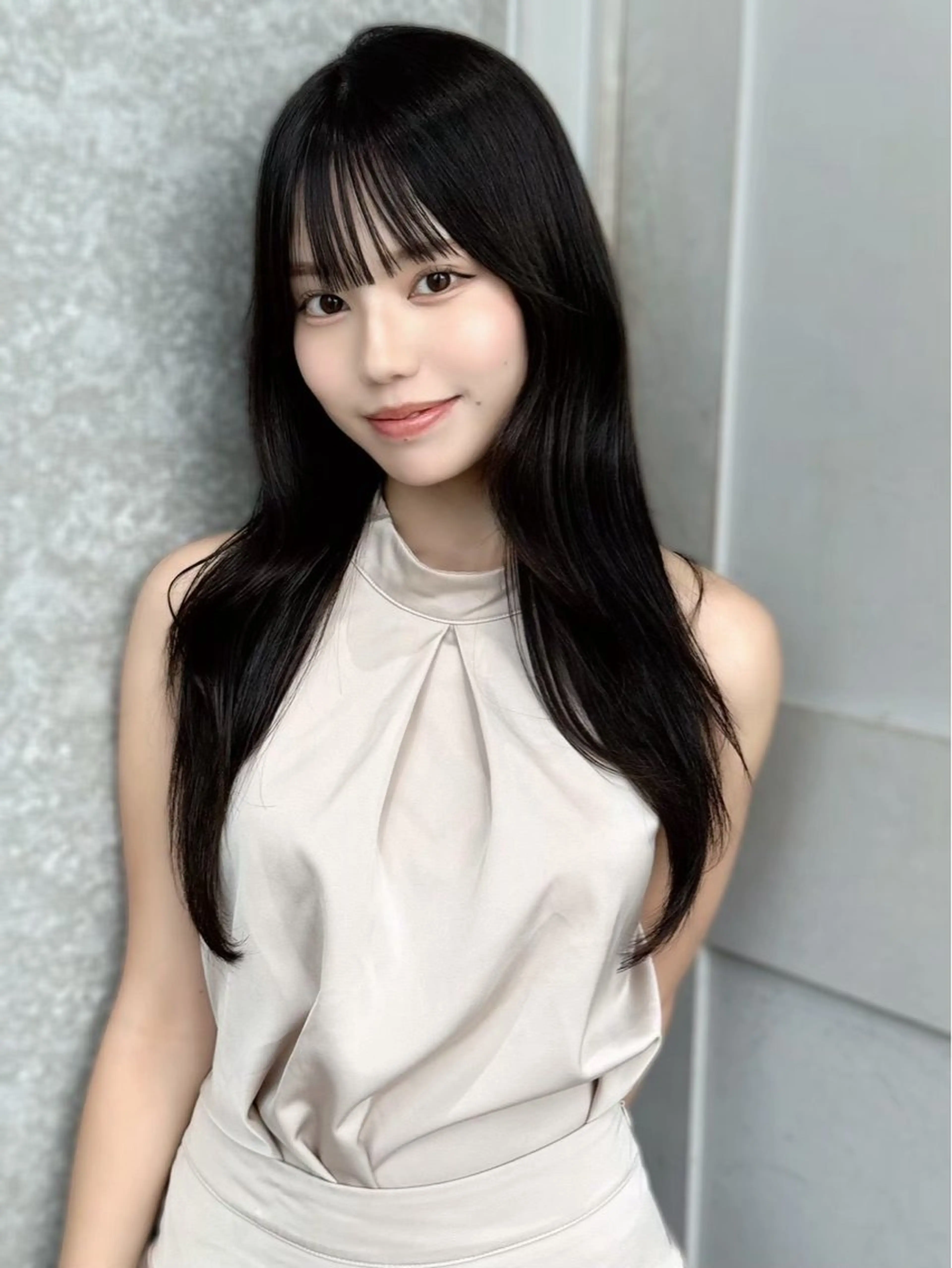 ロング カラー 渡部 倖賀のヘアスタイル