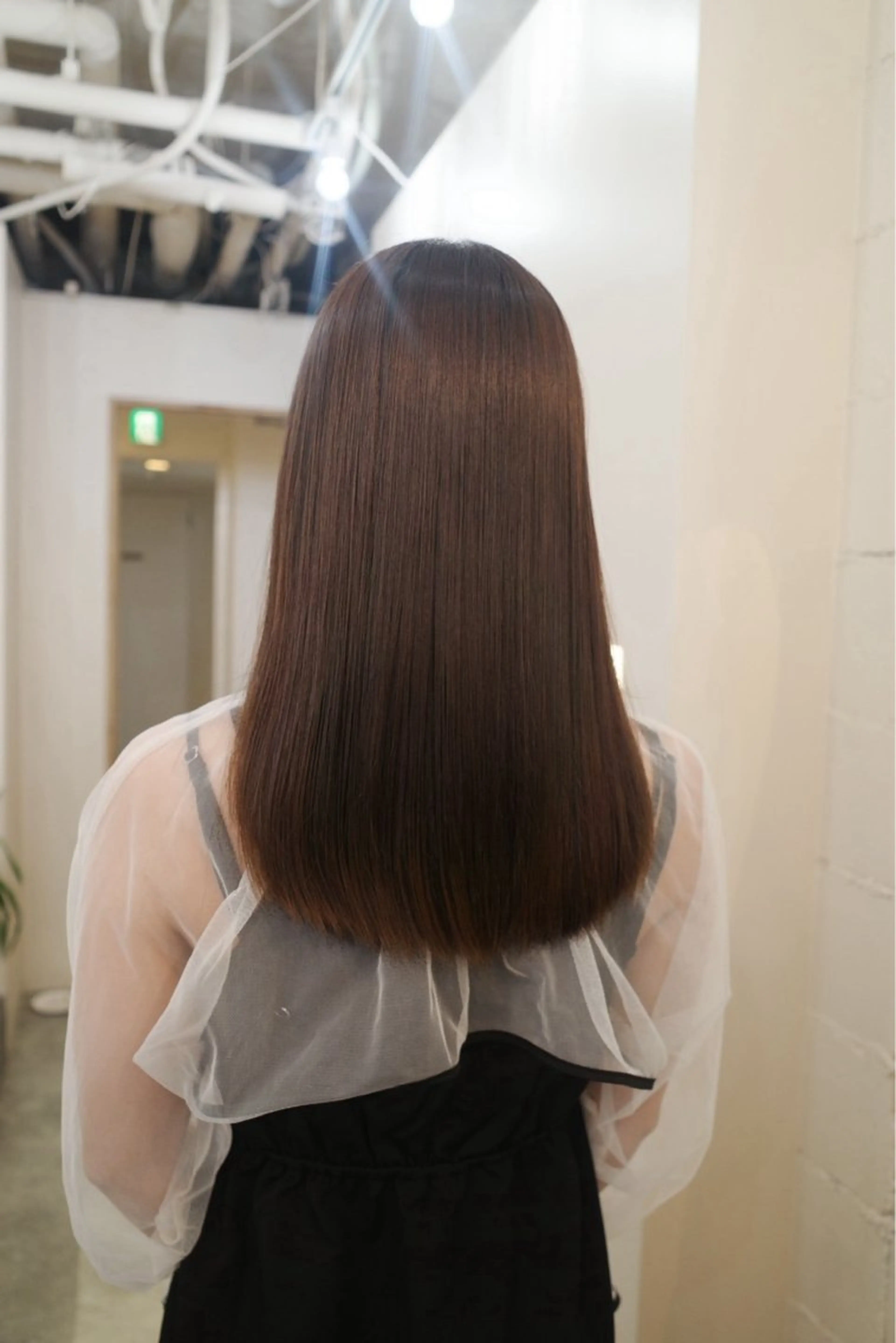 セミロング ✨カラーモデル募集 島田龍生のヘアスタイル