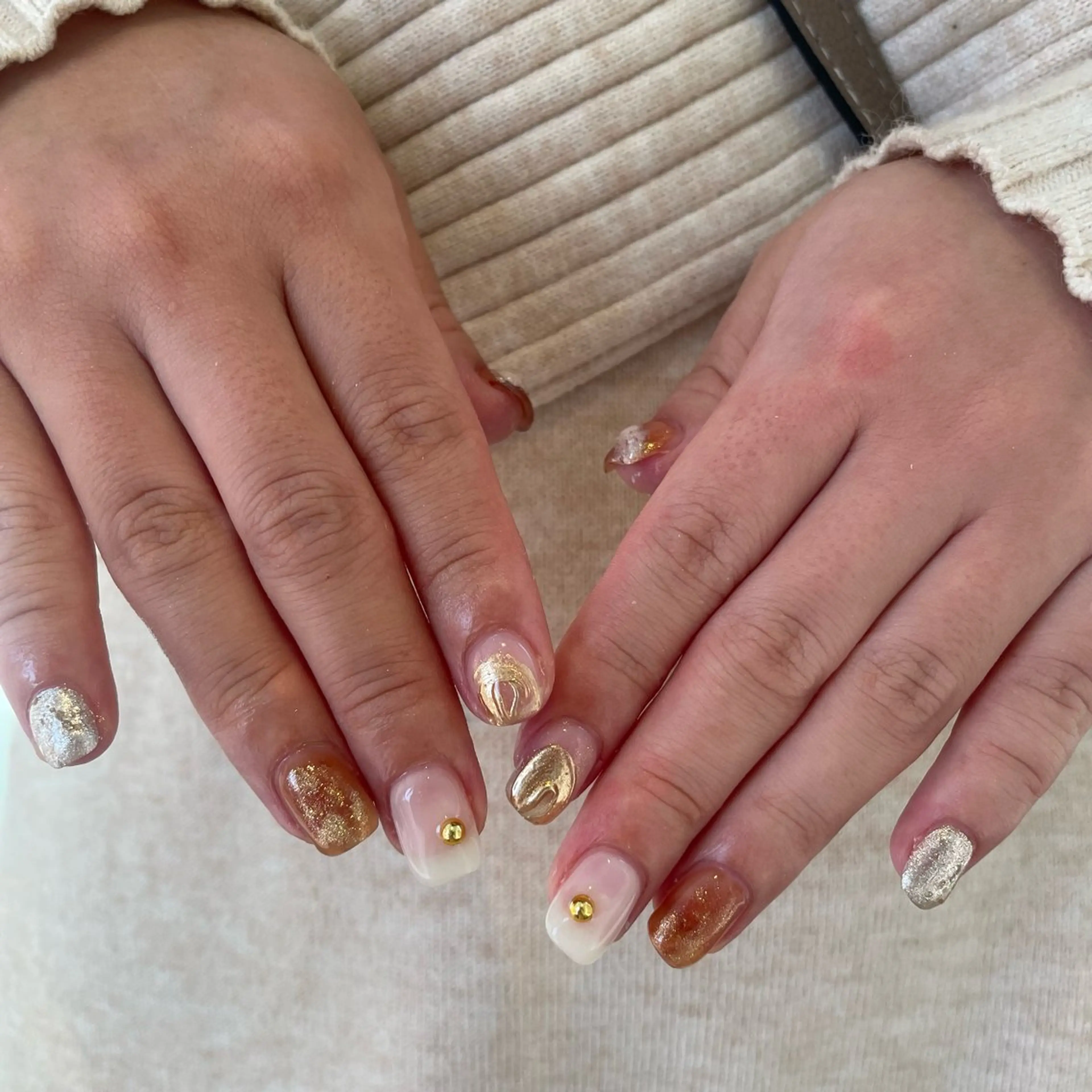 ネイル Yu_me 北堀江 chikaのネイルデザイン