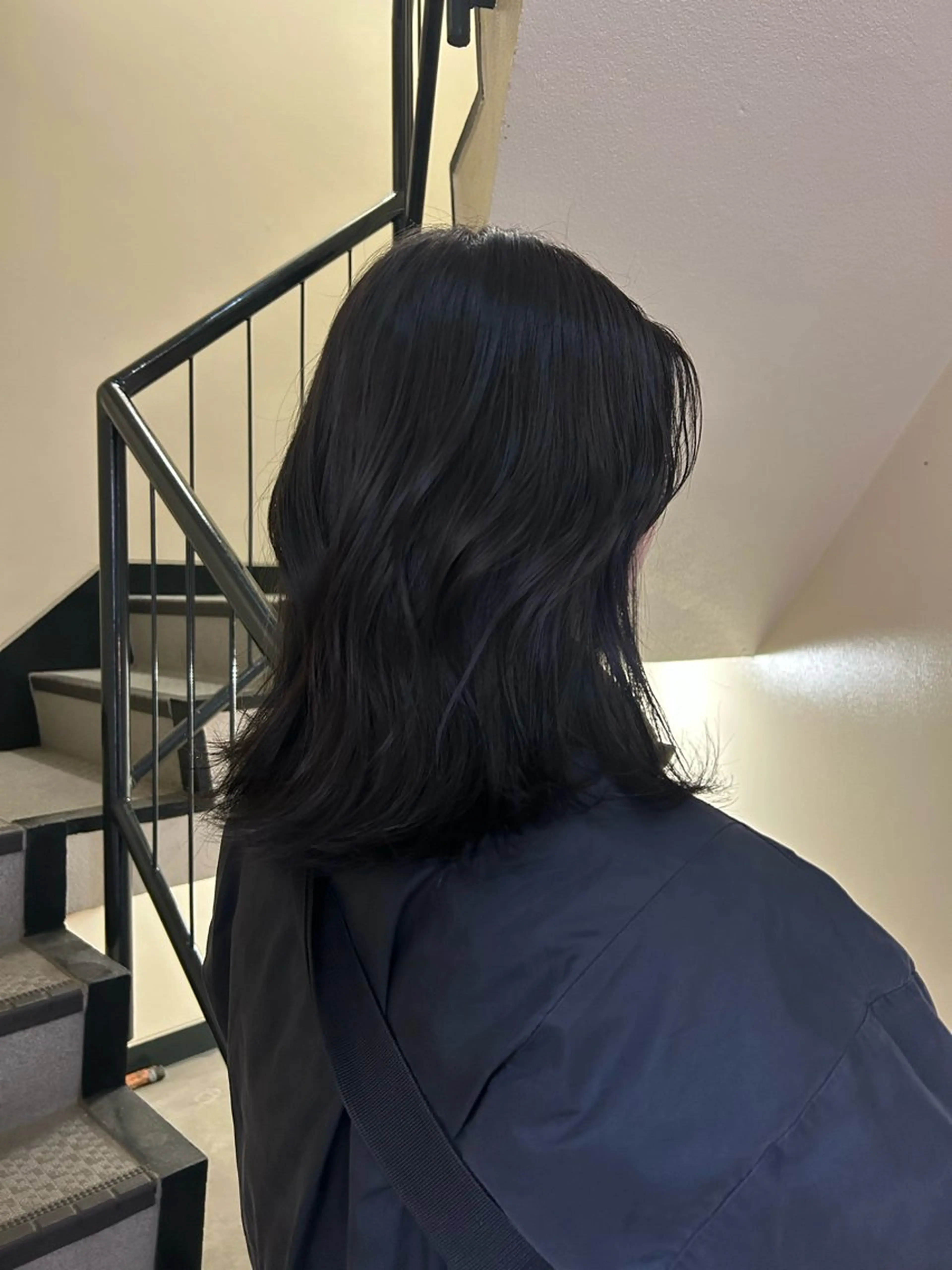 セミロング カラー ヘアアレンジ ☕️結【suii.】 ボブ/ヘアセット☕️のヘアスタイル