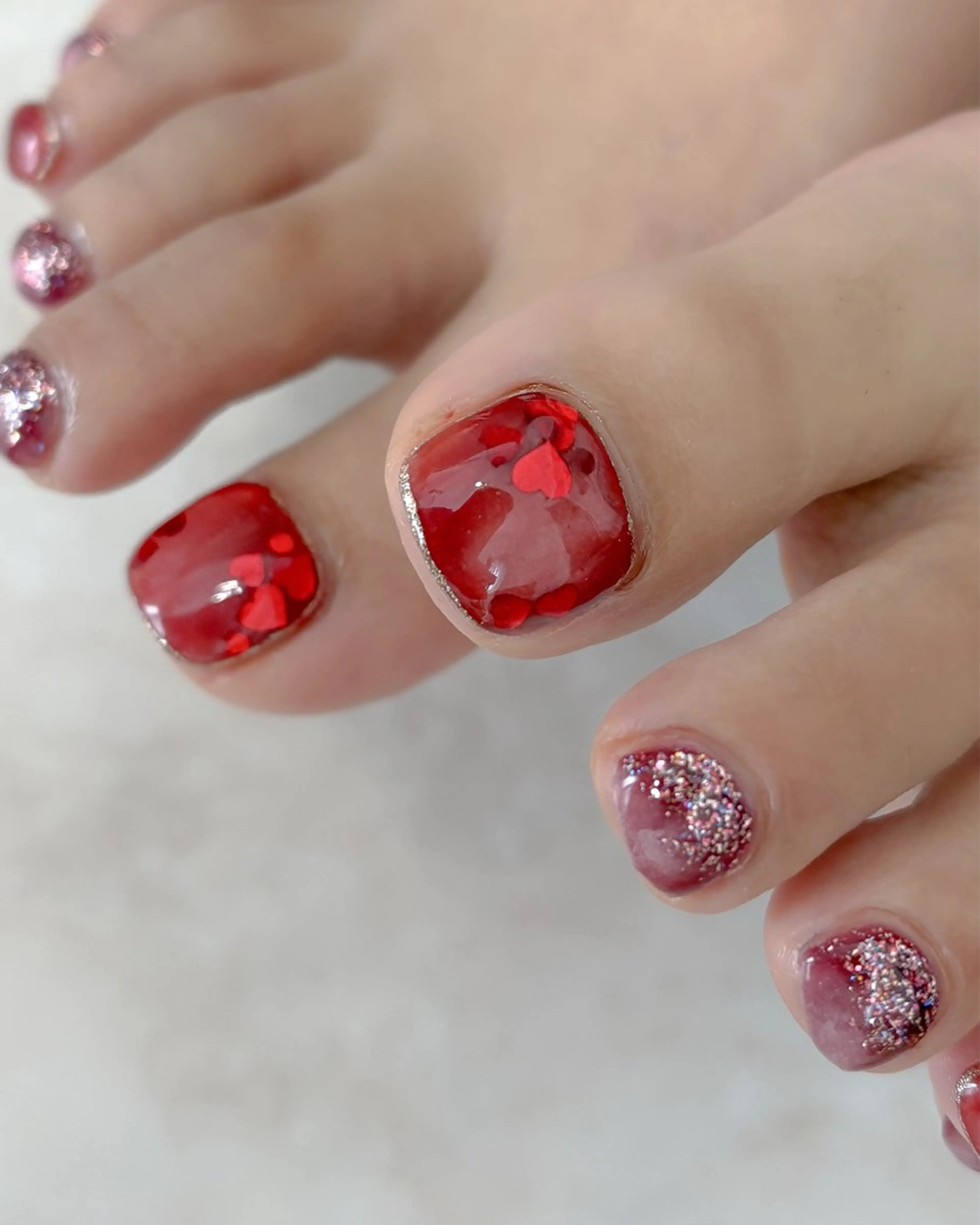 ネイル フットネイル Lee.nail ハルカのネイルデザイン