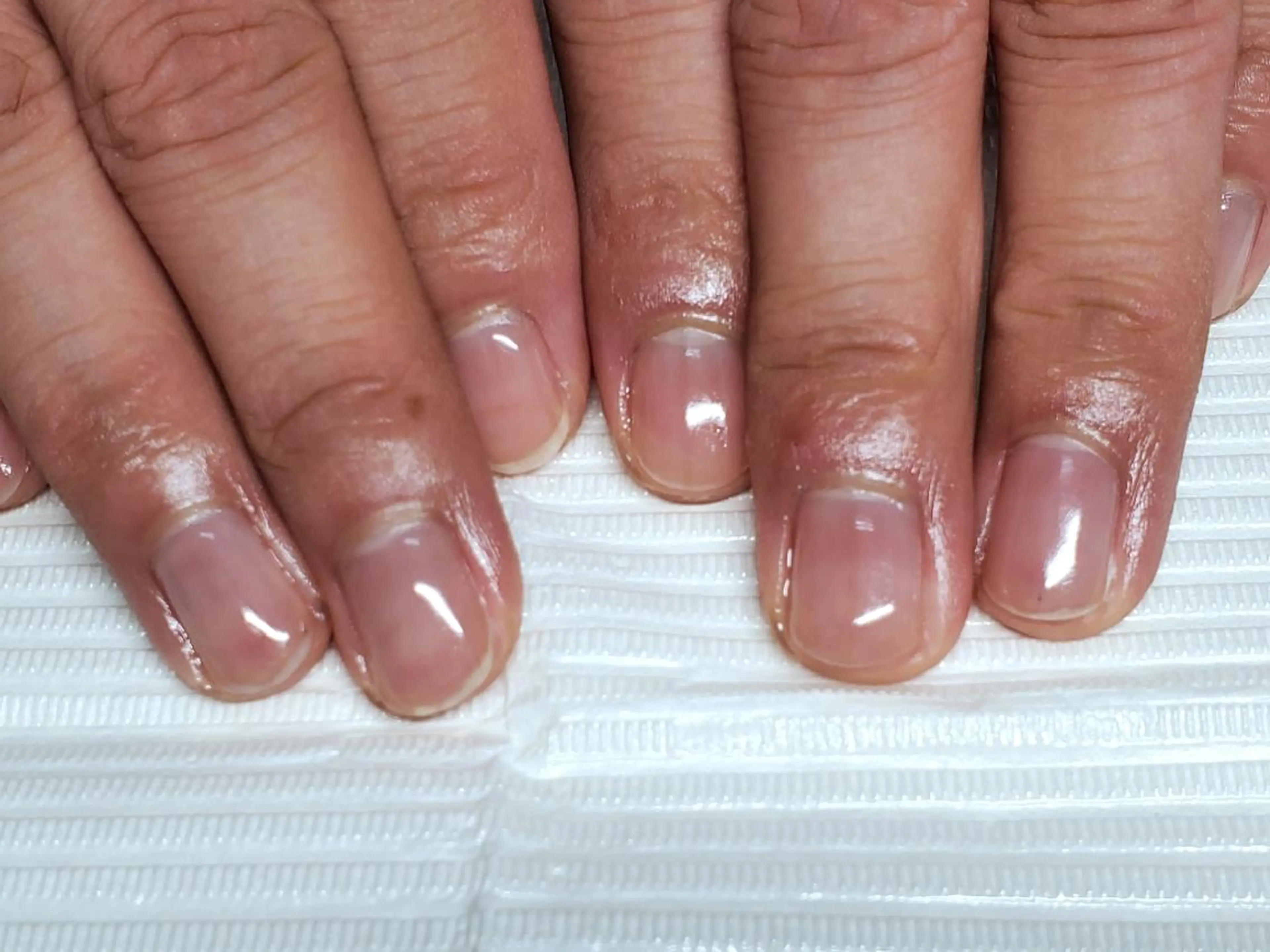 ネイル クリアネイル メンズネイル NAIL'S KISHのネイルデザイン