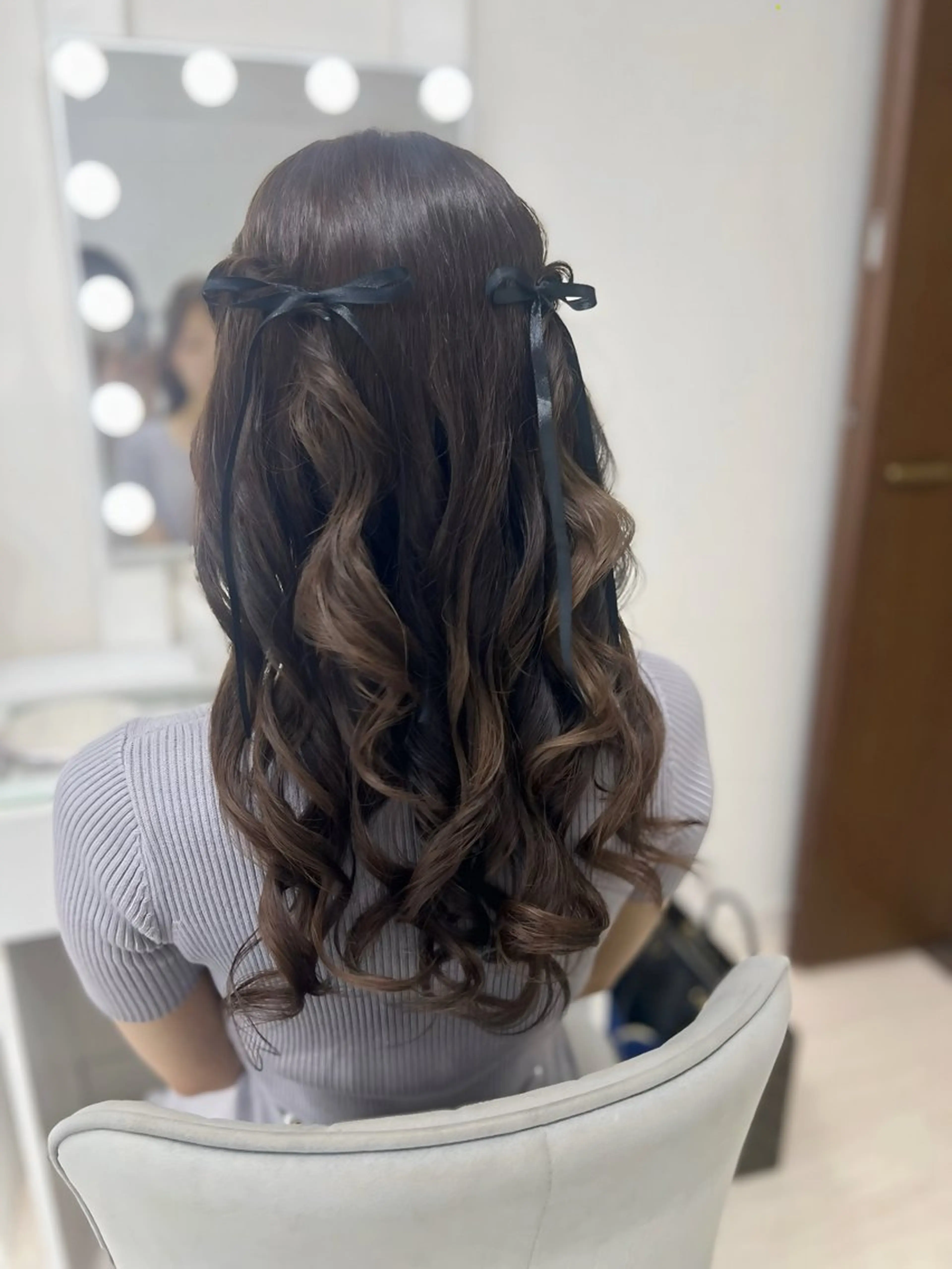 ロング ヘアセット/金山 佐野 妃都美のヘアスタイル